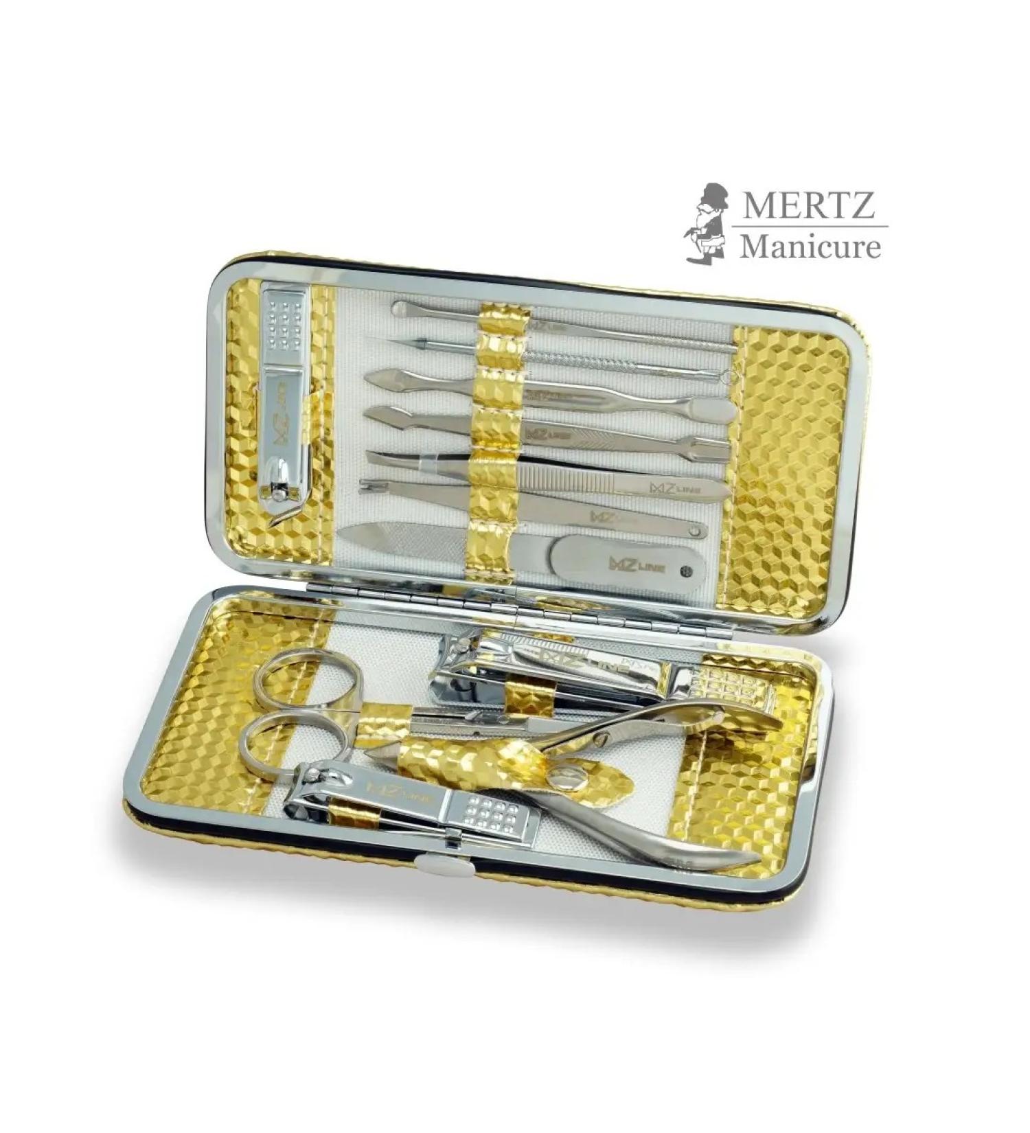 MERTZ Manicure set 12 items for nail care