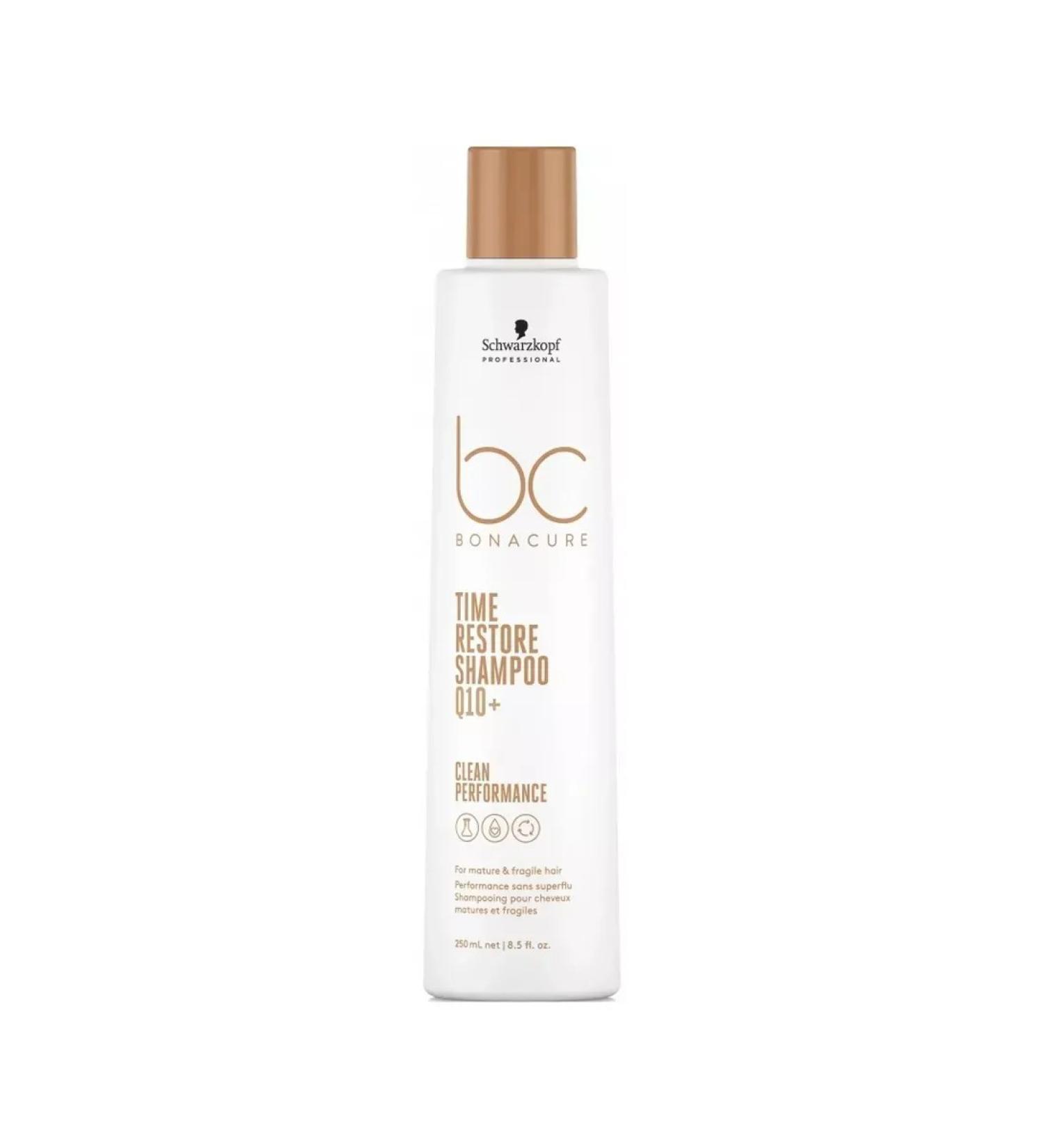 Schwarzkopf Professional Shampoo for long and mature hair Bonacure Q10+ Time Restor ...