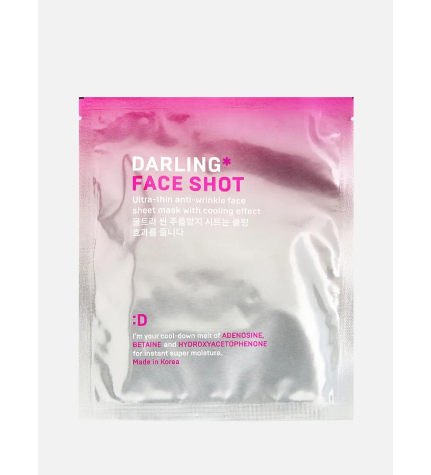 Mask against wrinkles with cooling effect Darling Face Shot - Buy Online on GoSupps.com