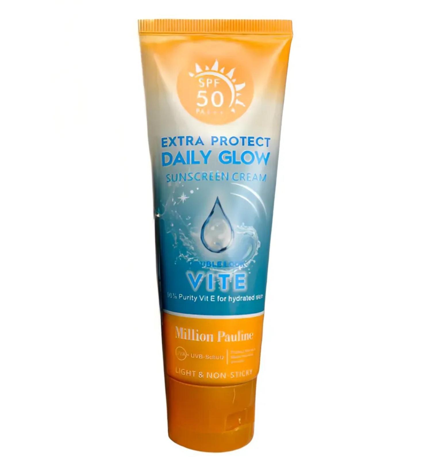 Million Pauline The moisturizing sunscreen to the body M.P. SPF 50 - Buy Online on GoSupps.com
