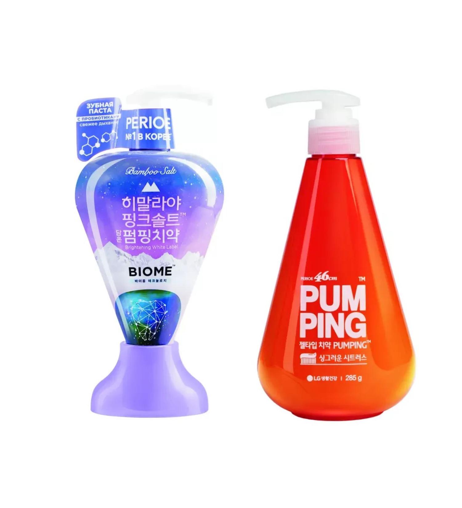 Paste Pouzubnayamping Biome with probiotics+Whitening 2pcs - Buy Online on GoSupps.com