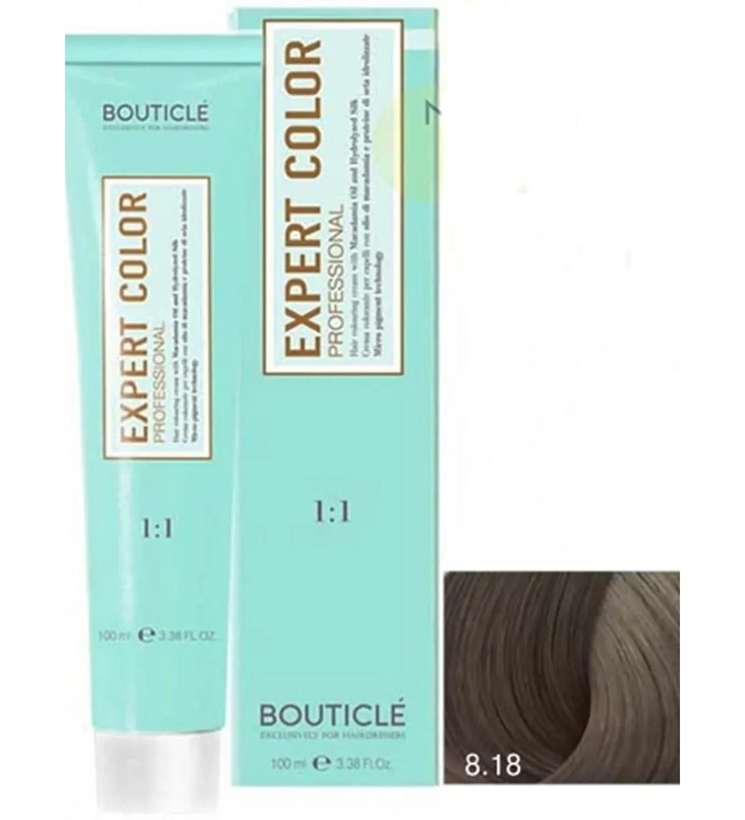 Bouticle hair dye 8 18 18 Expert Color Light-brown pepe ... - Buy Online on GoSupps.com