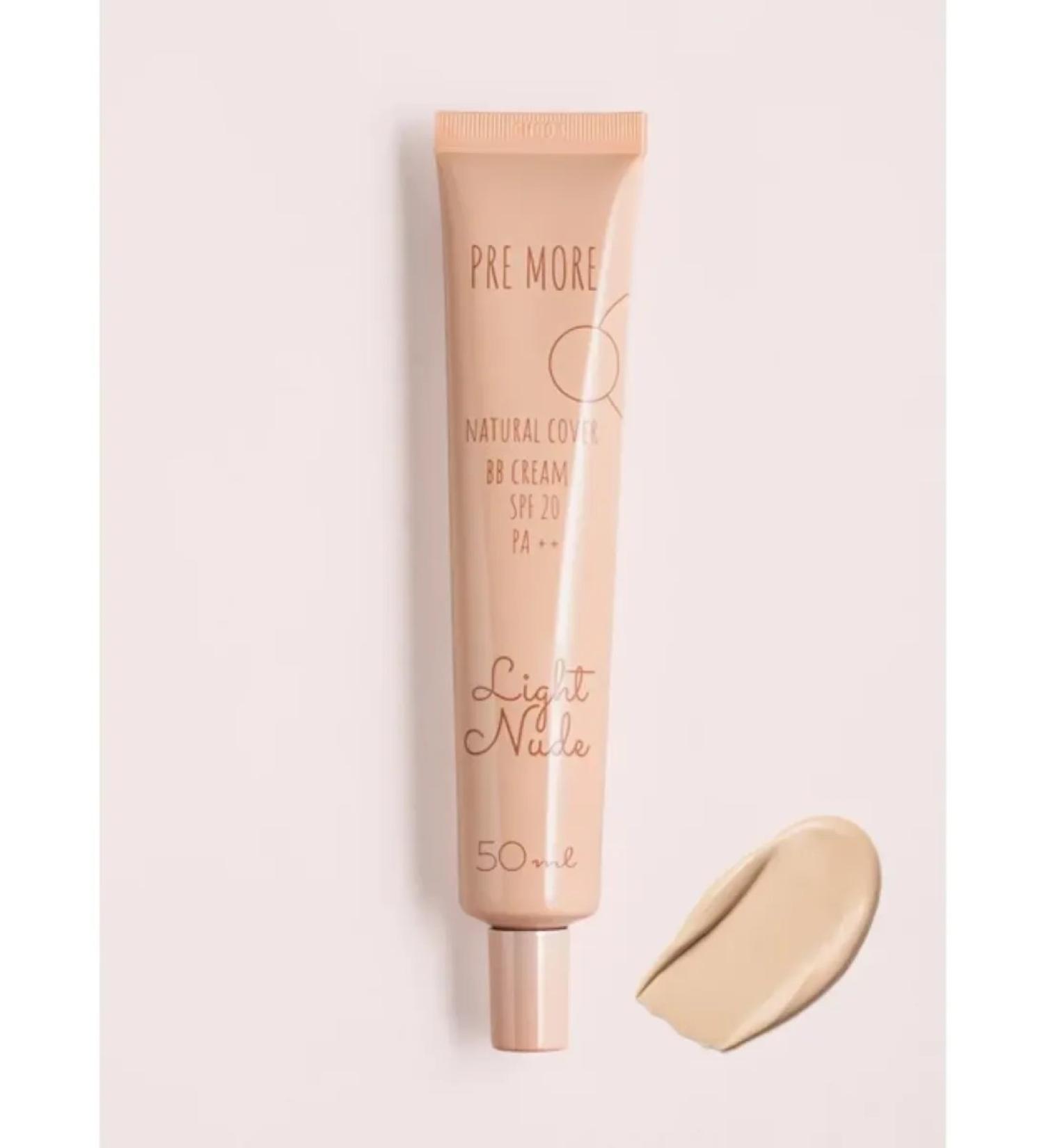 Pre More BB cream BB cream Natural Cover BB Cream Light Nude - Buy Online on GoSupps.com