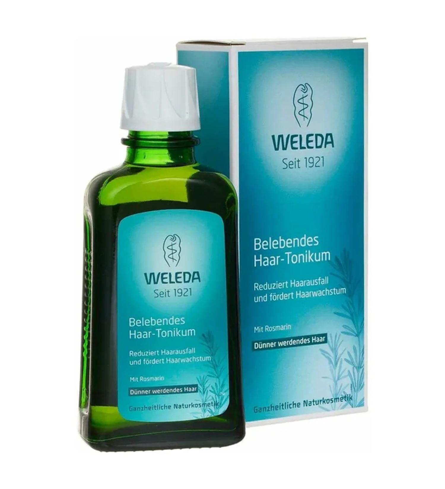 WELEDA BELEBENDES HAAR-TONIKUM hair tonic 100 ml - Buy Online on GoSupps.com