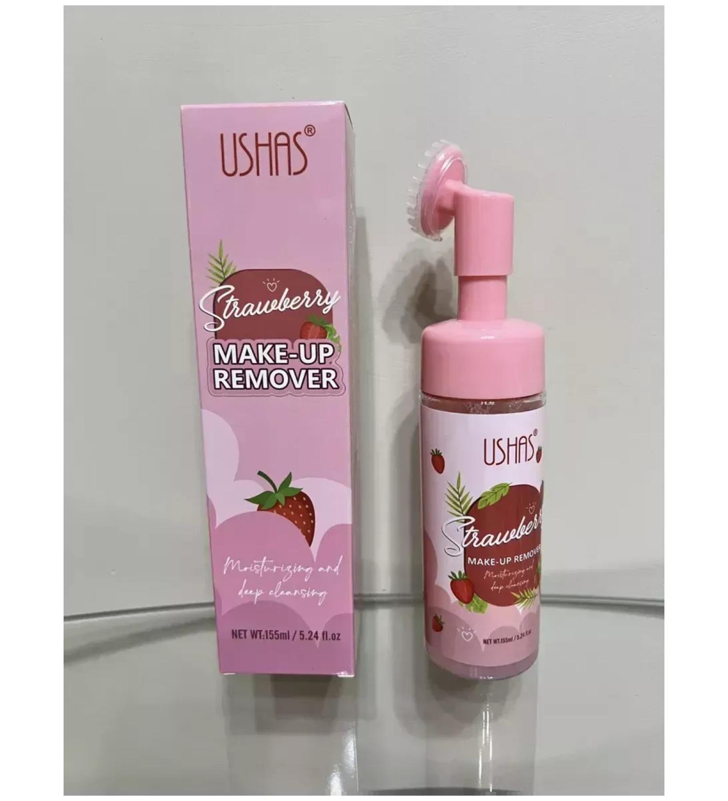 Cleansing foam Ushas gel foam with brush - Buy Online on GoSupps.com