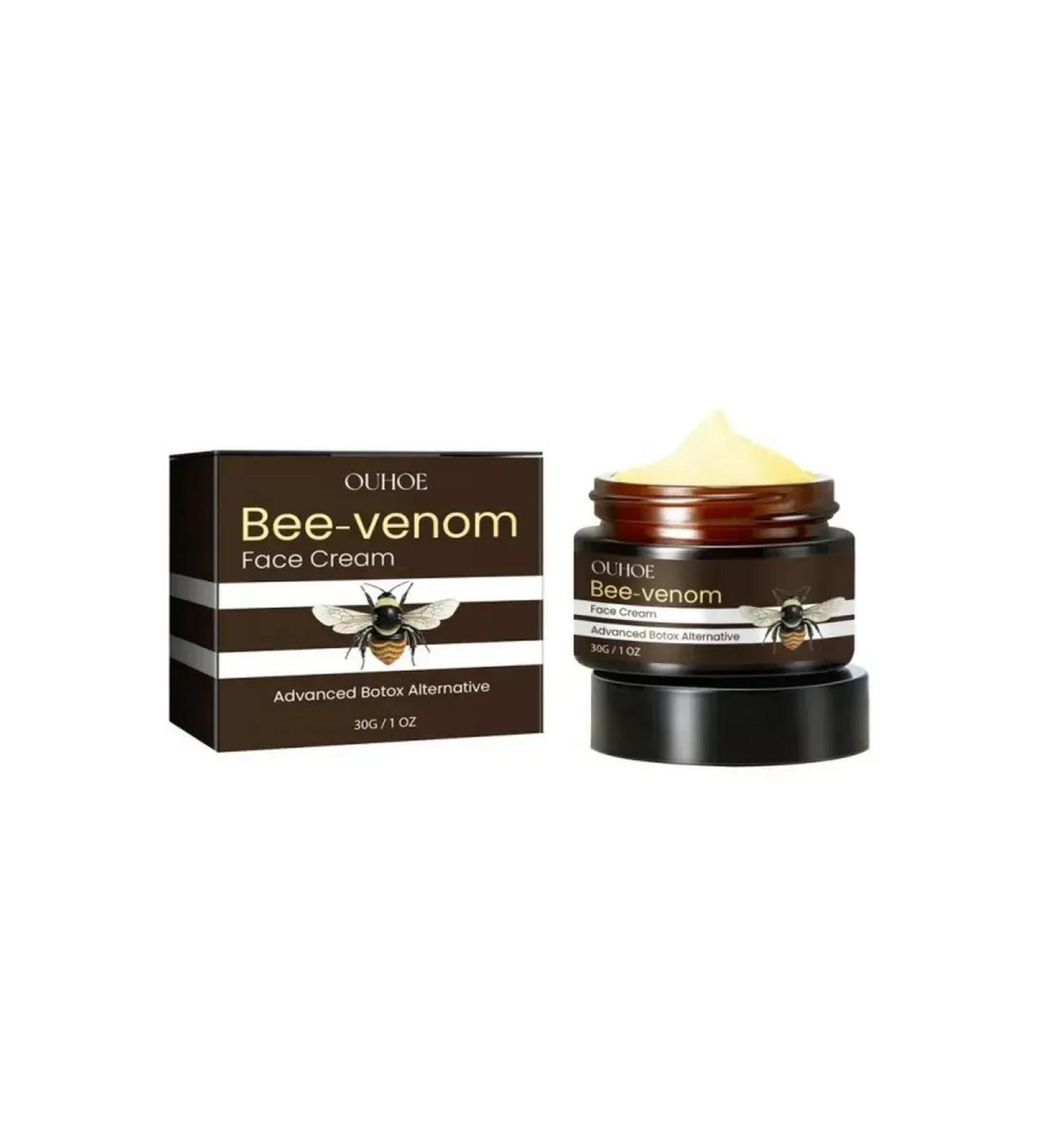 Ouhoe Smoothing wrinkles with bees venom cream tighten your face skin - Buy Online on GoSupps.com