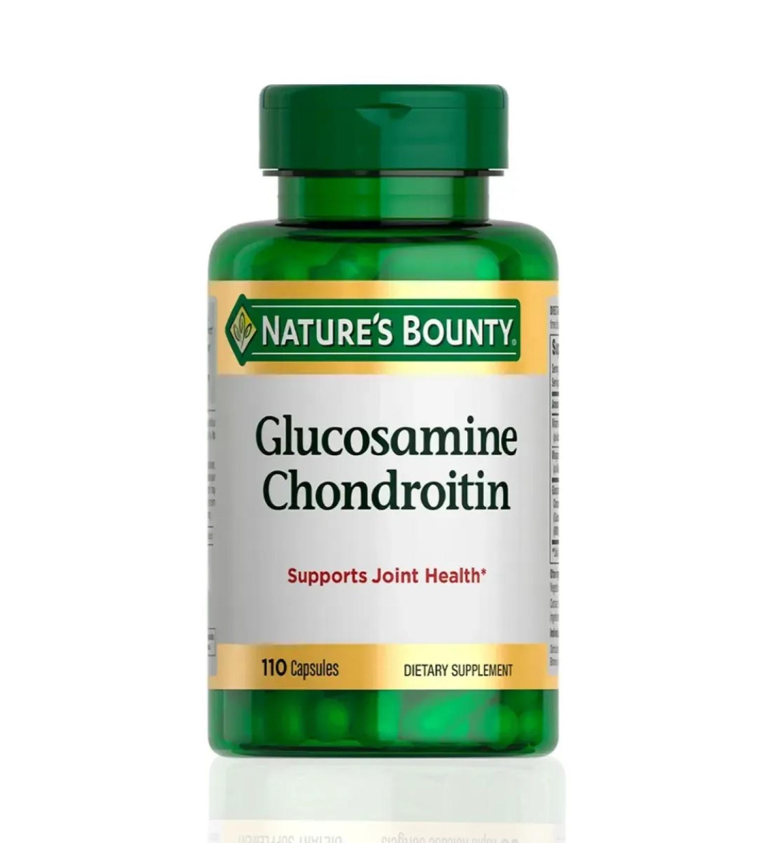 Nature's Bounty Glucosamine-chondroitin caps x110