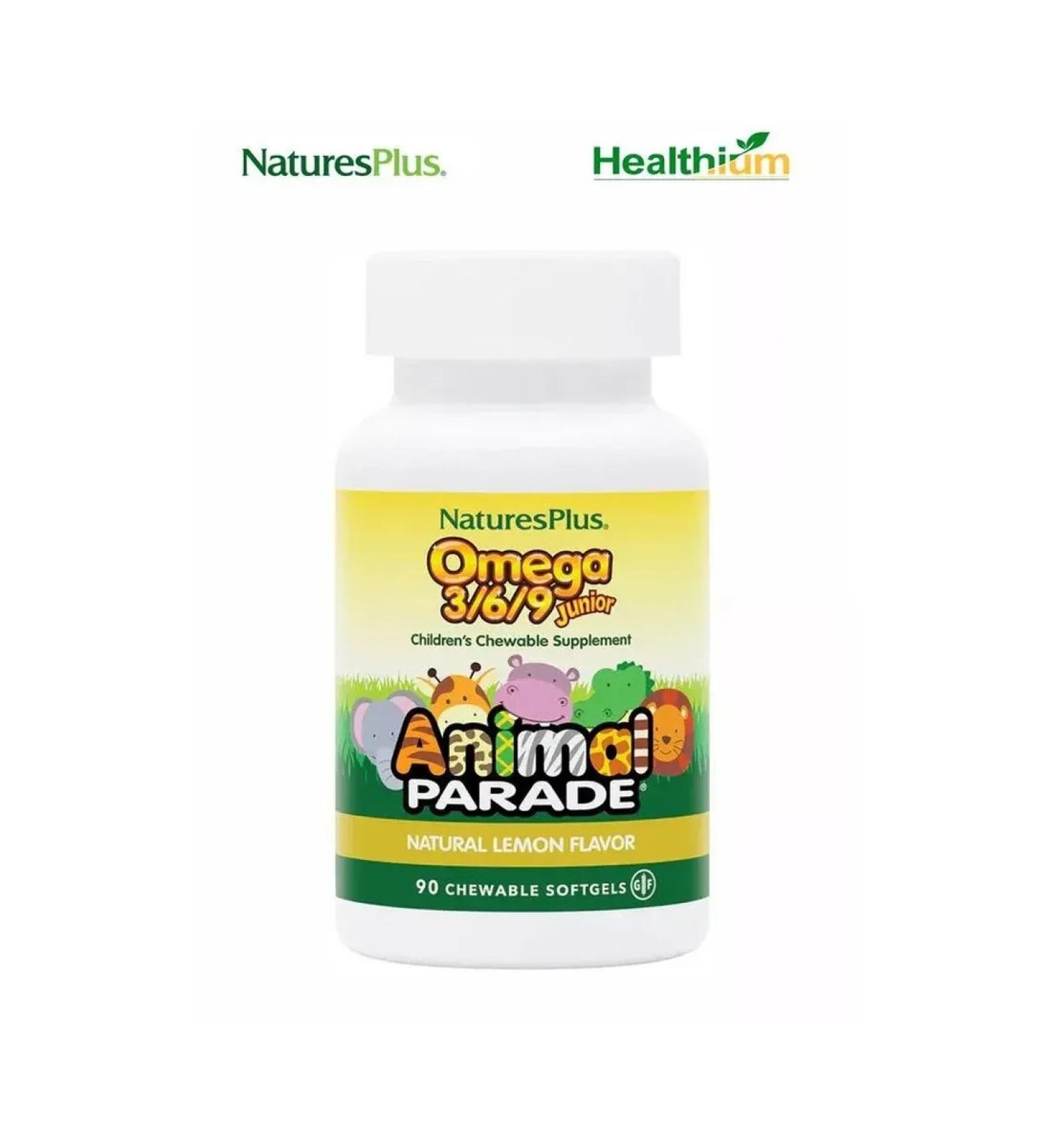 Swanson Animal Parade Omega 3-6-9 omega 3 6 9 for children - Buy Online on GoSupps.com