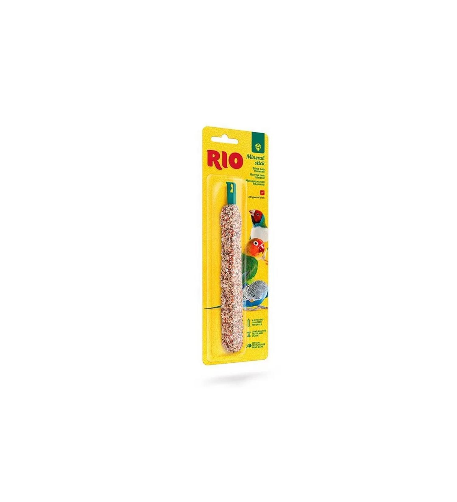 RIO Mineral stick for all species of birds 65g - Buy Online on GoSupps.com