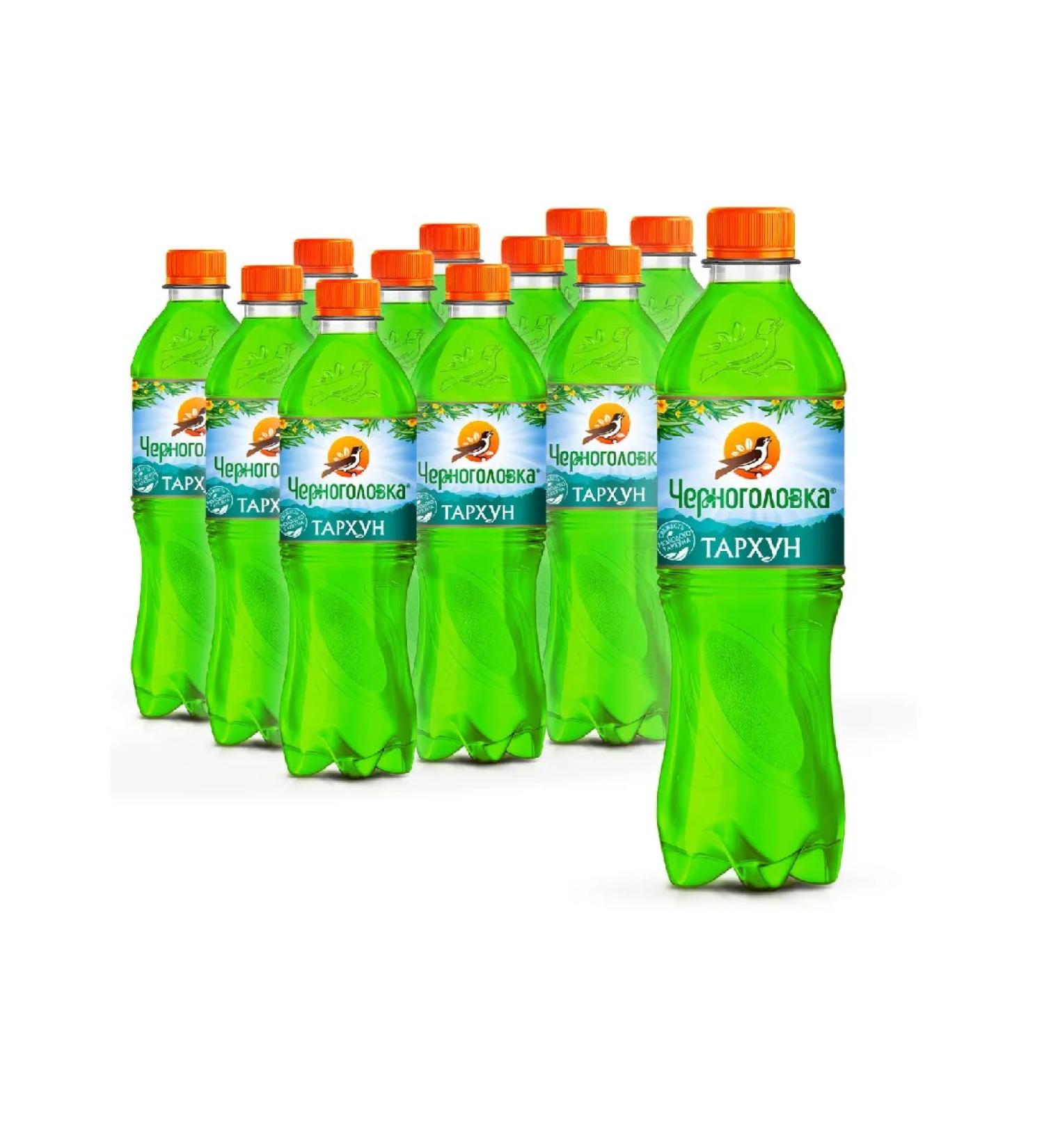 Chernogolovka Lemonade Cherno -head Tarhun 0.5l.*12pcs
