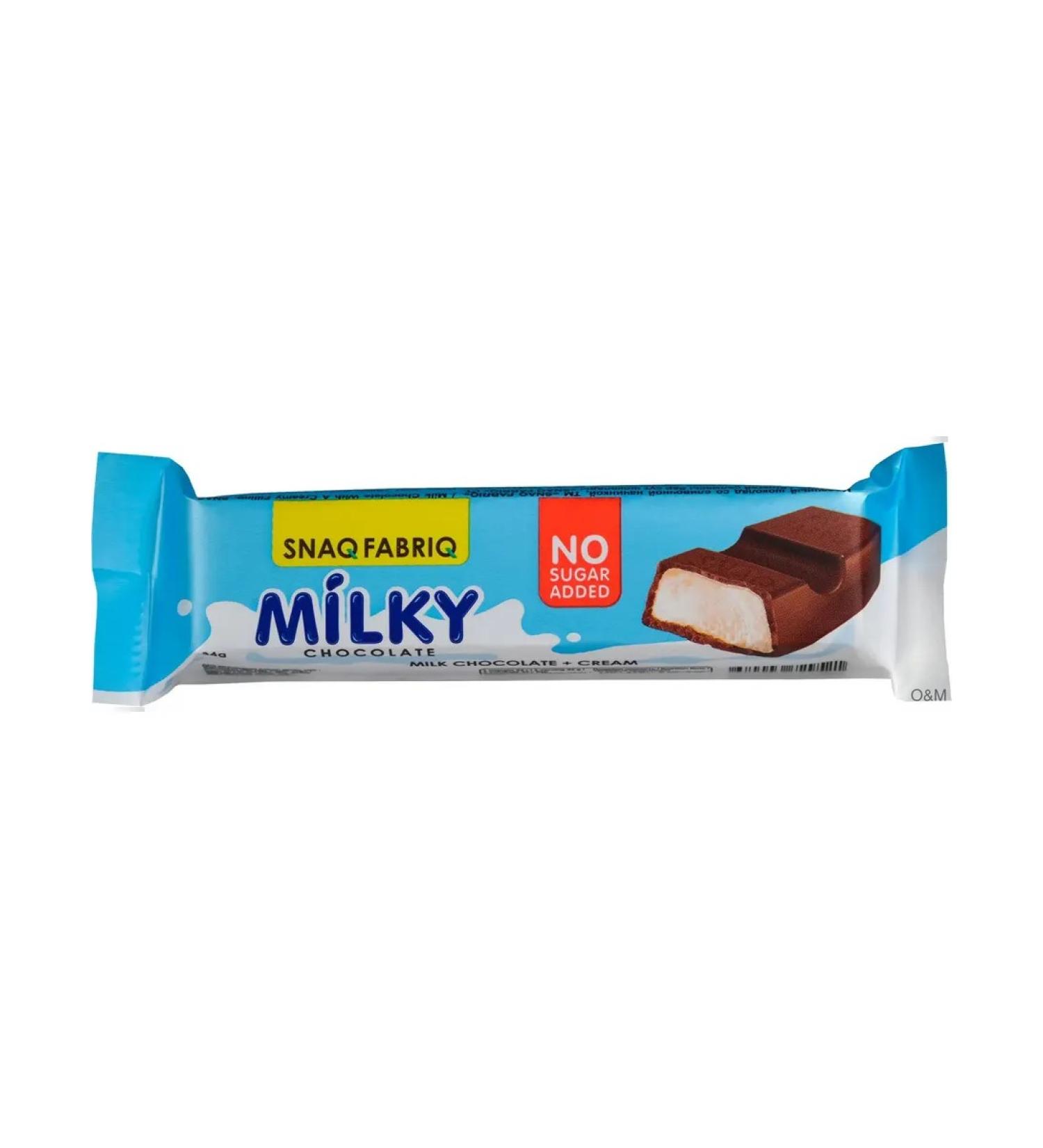 SNAQ FABRIQ chocolate with cream 10pcs
