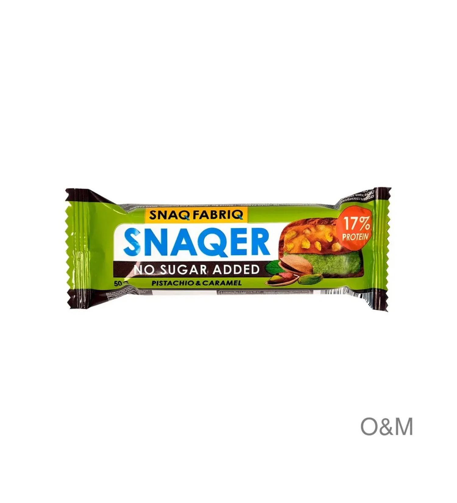 SNAQ FABRIQ Bank pistachio and caramel without 7pcs