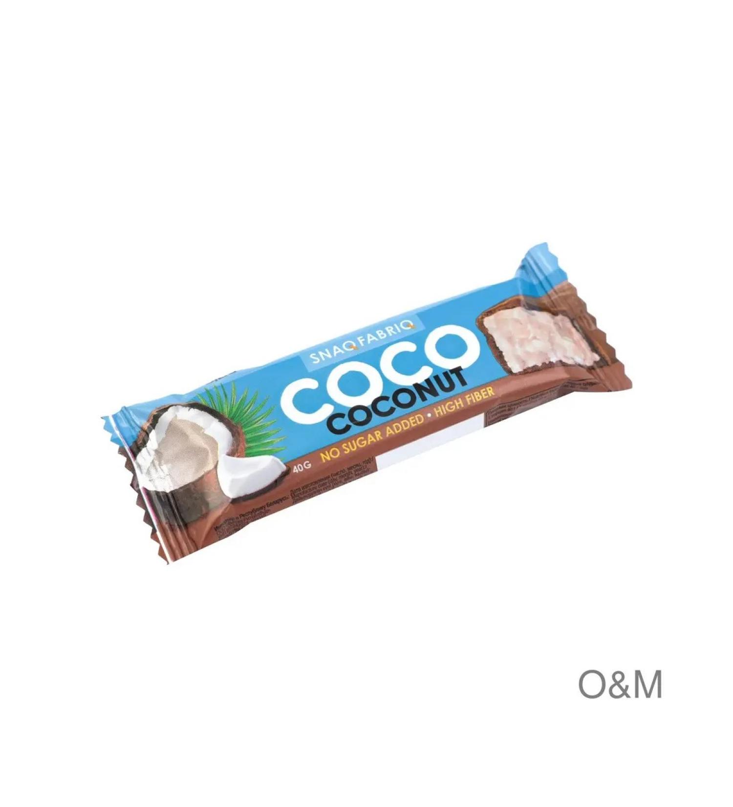SNAQ FABRIQ Bank Suso Coconut 9pcs - Buy Online on GoSupps.com