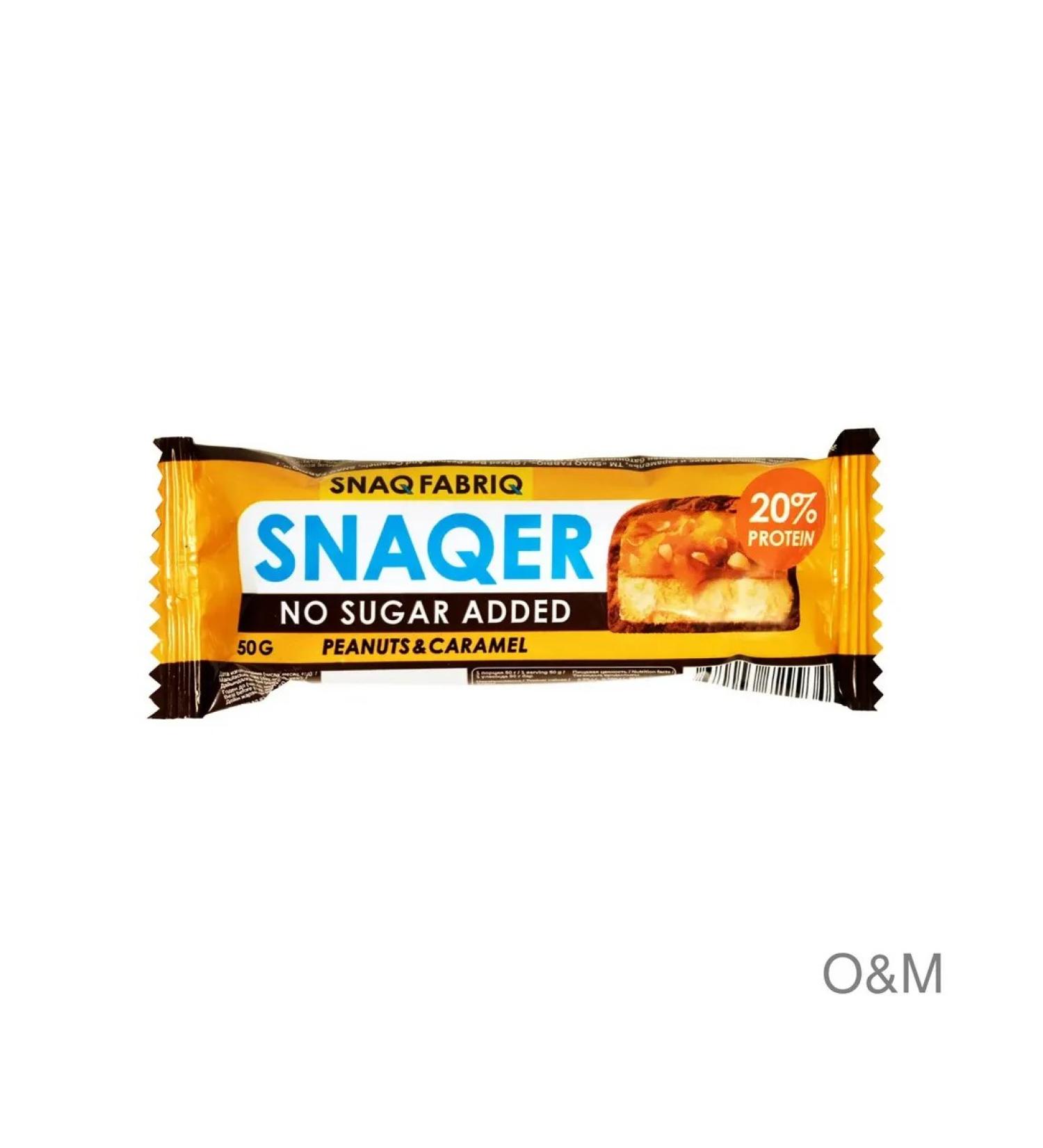 SNAQ FABRIQ Baton Arachis and Caramel 4pcs