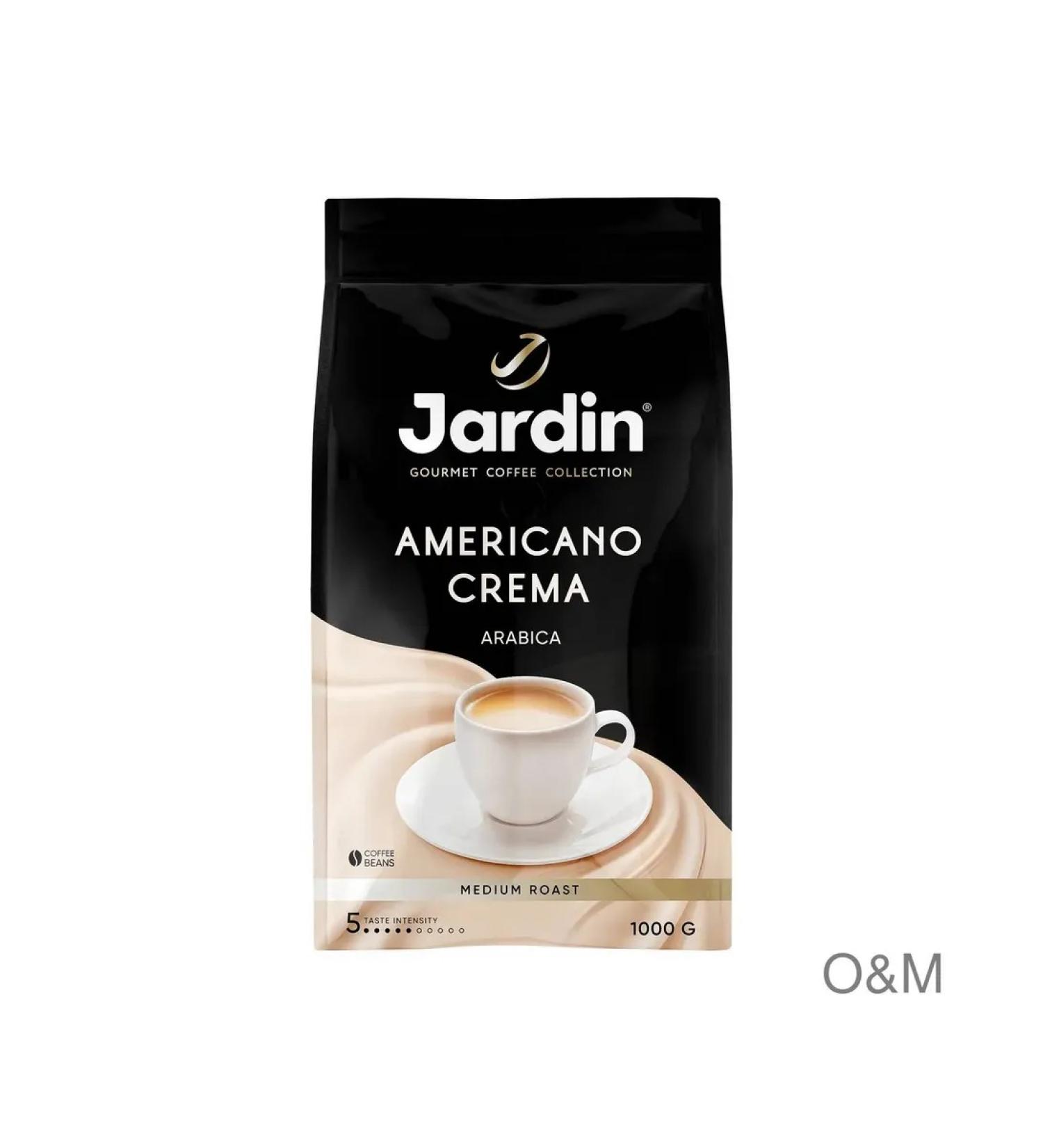 Grain coffee jardin americano Crema 1kg 4pcs