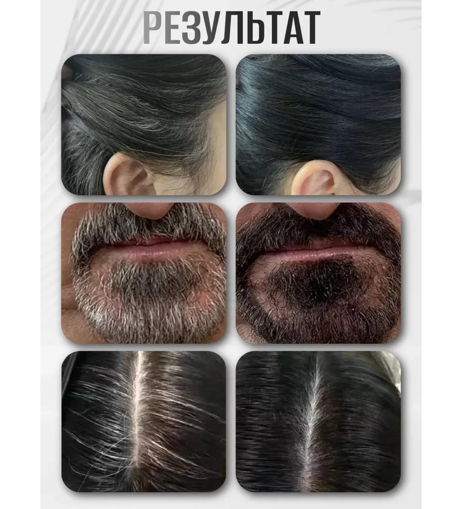 SeruZone Gray hair shampoo 1 piece 30 ml Extra hair coloring - Buy Online on GoSupps.com