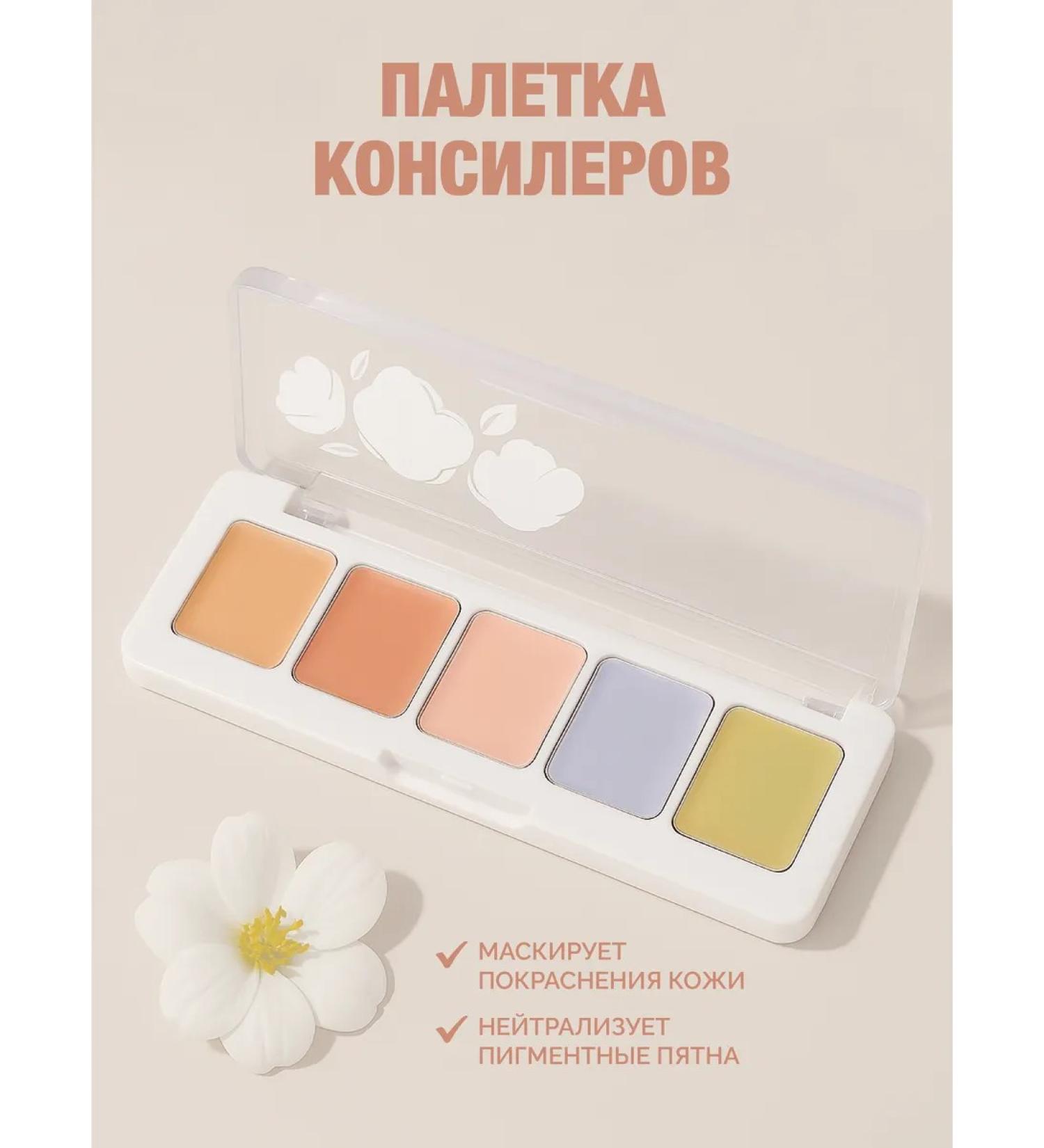 Blushmy Creamy concealer palette for the face - Buy Online on GoSupps.com