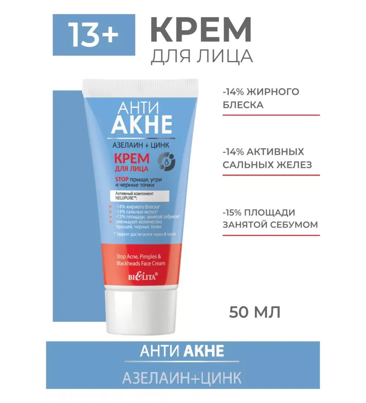 BIELITA Acne Akne Aklain+zinc cream - Buy Online on GoSupps.com