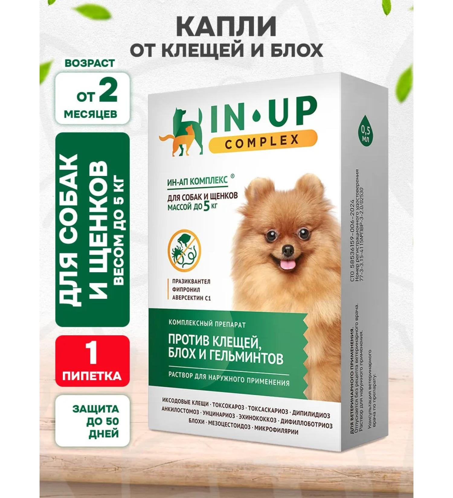 ASTRAPHARM In-up complex drops from dogs for dogs  - Buy Online on GoSupps.com