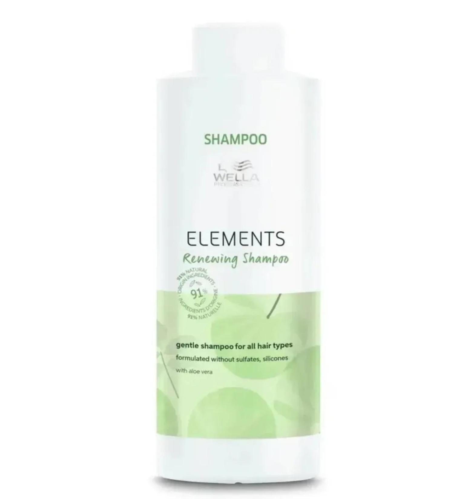 WELLA Elements Renewing updating hair shampoo 1000 ml