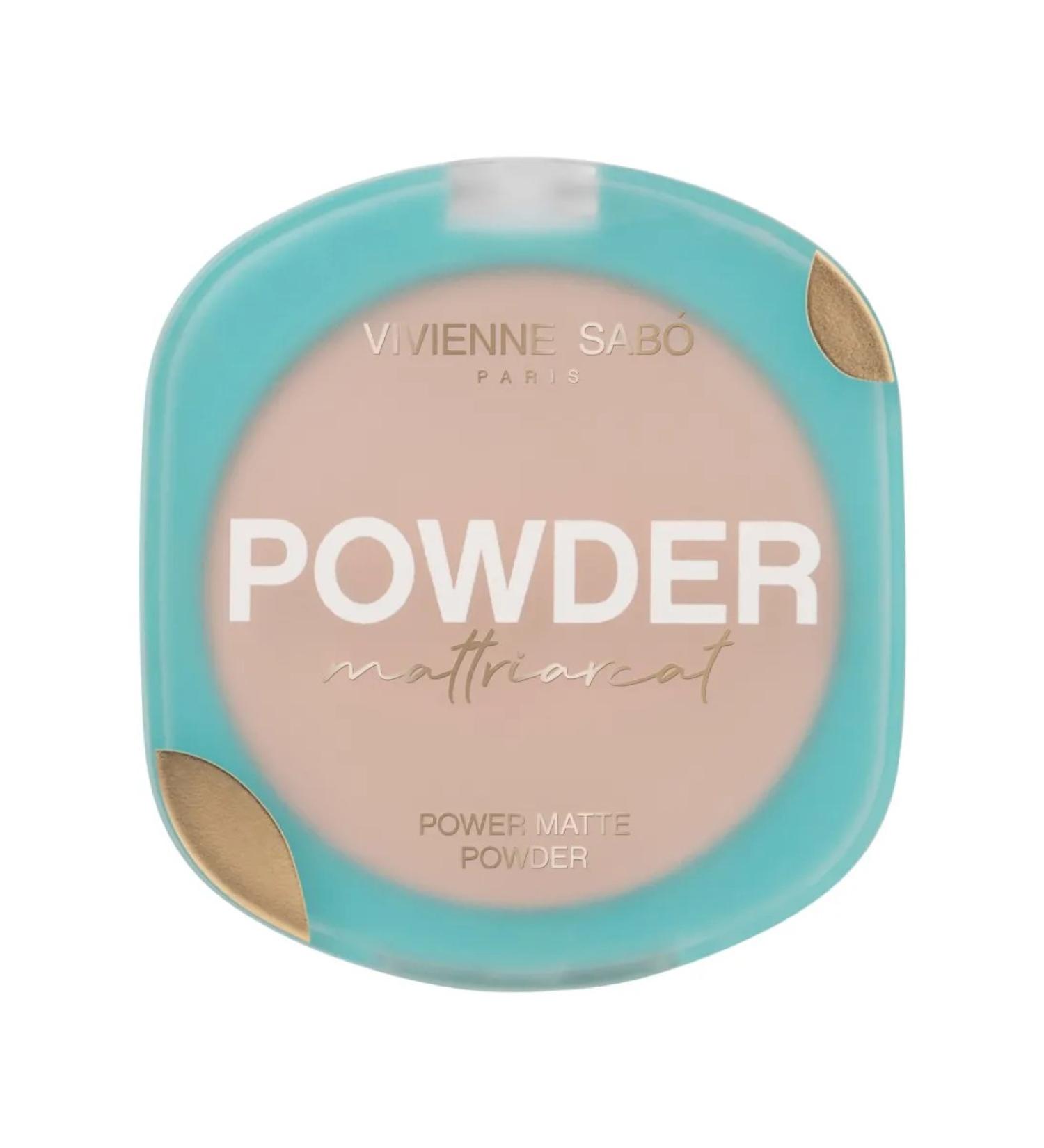 VIVIENNE SABO Mattriarcat Compact Mattifying Powder 7.5 g 01 light beige