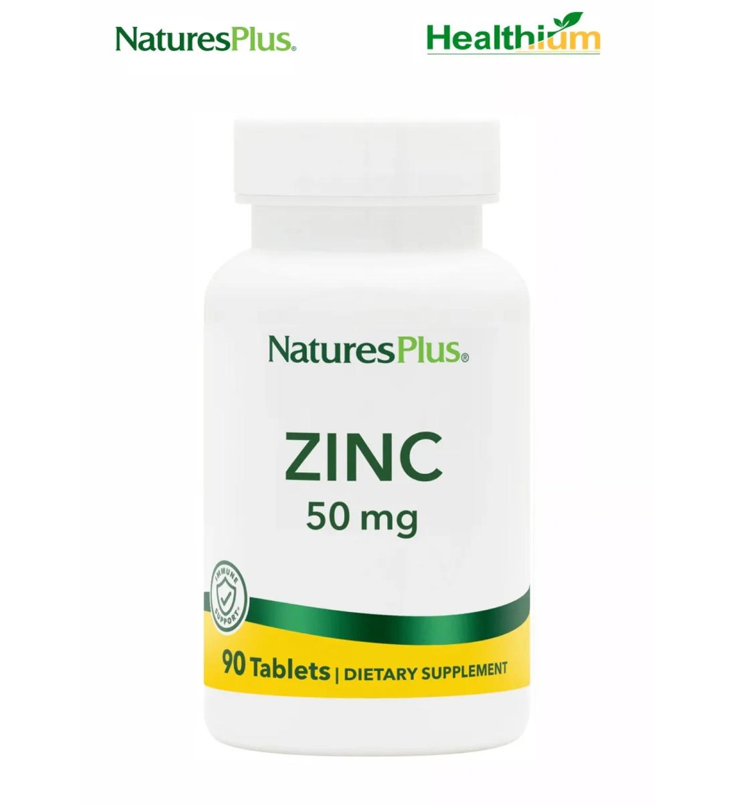 NatureSplus Zinc 50mg 90 Tables Zinc Hhelat 50mg - Buy Online on GoSupps.com