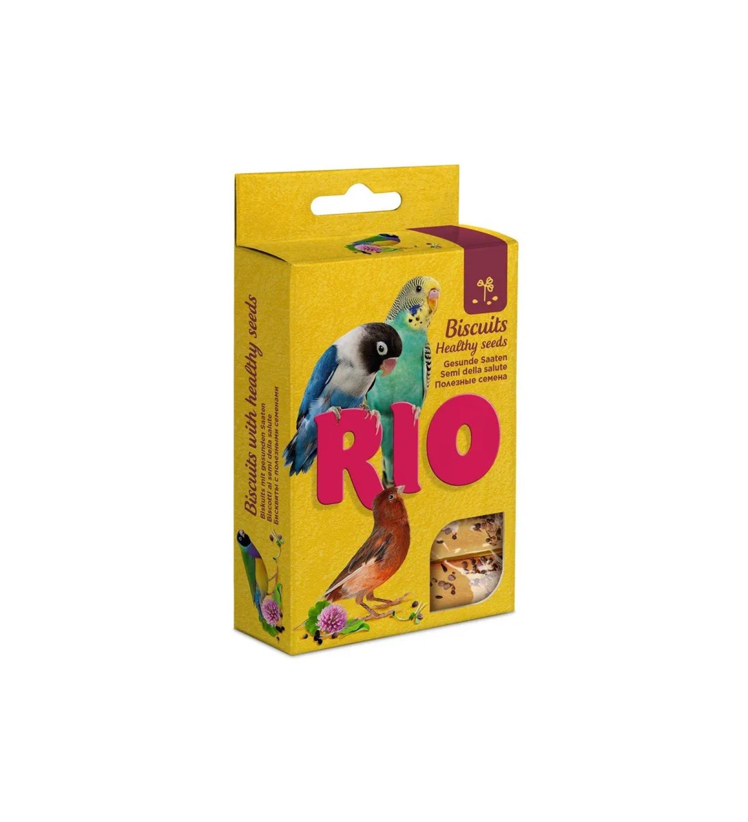 RIO Biscuits for birds with useful seeds 5*7g - Buy Online on GoSupps.com