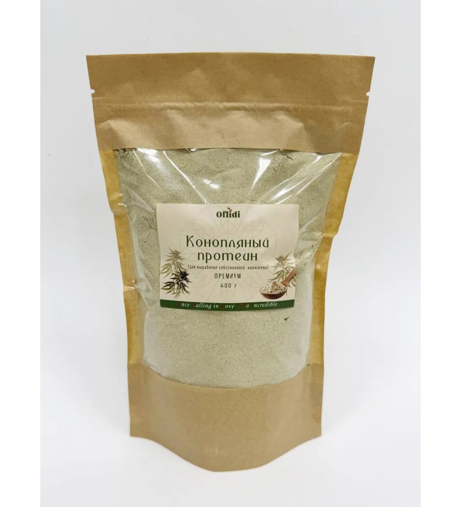 Oflidi Protein hemp 400g - Buy Online on GoSupps.com