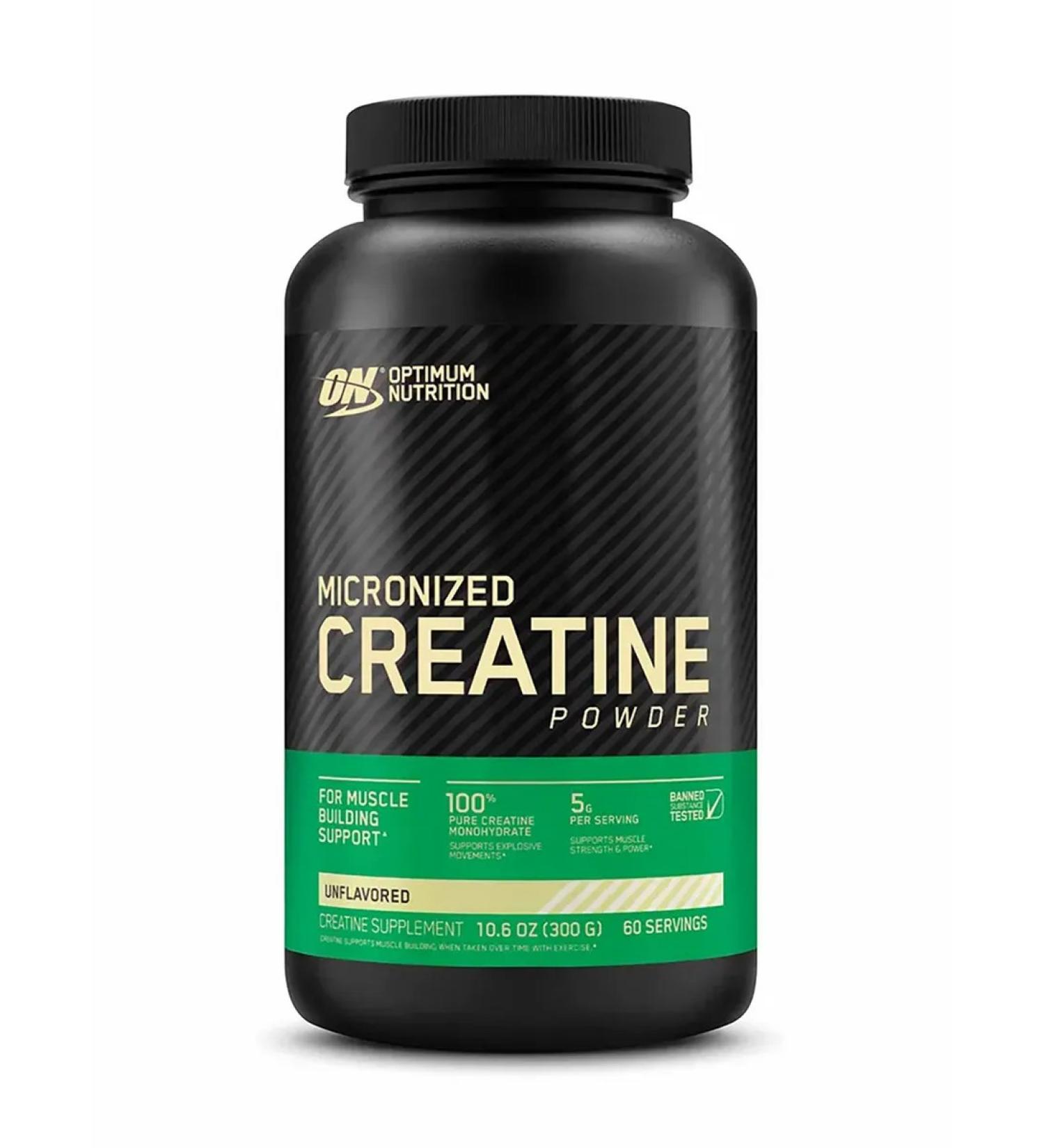 Optimum Nutrition Micronized Creatine Powder 300 g - Buy Online on GoSupps.com