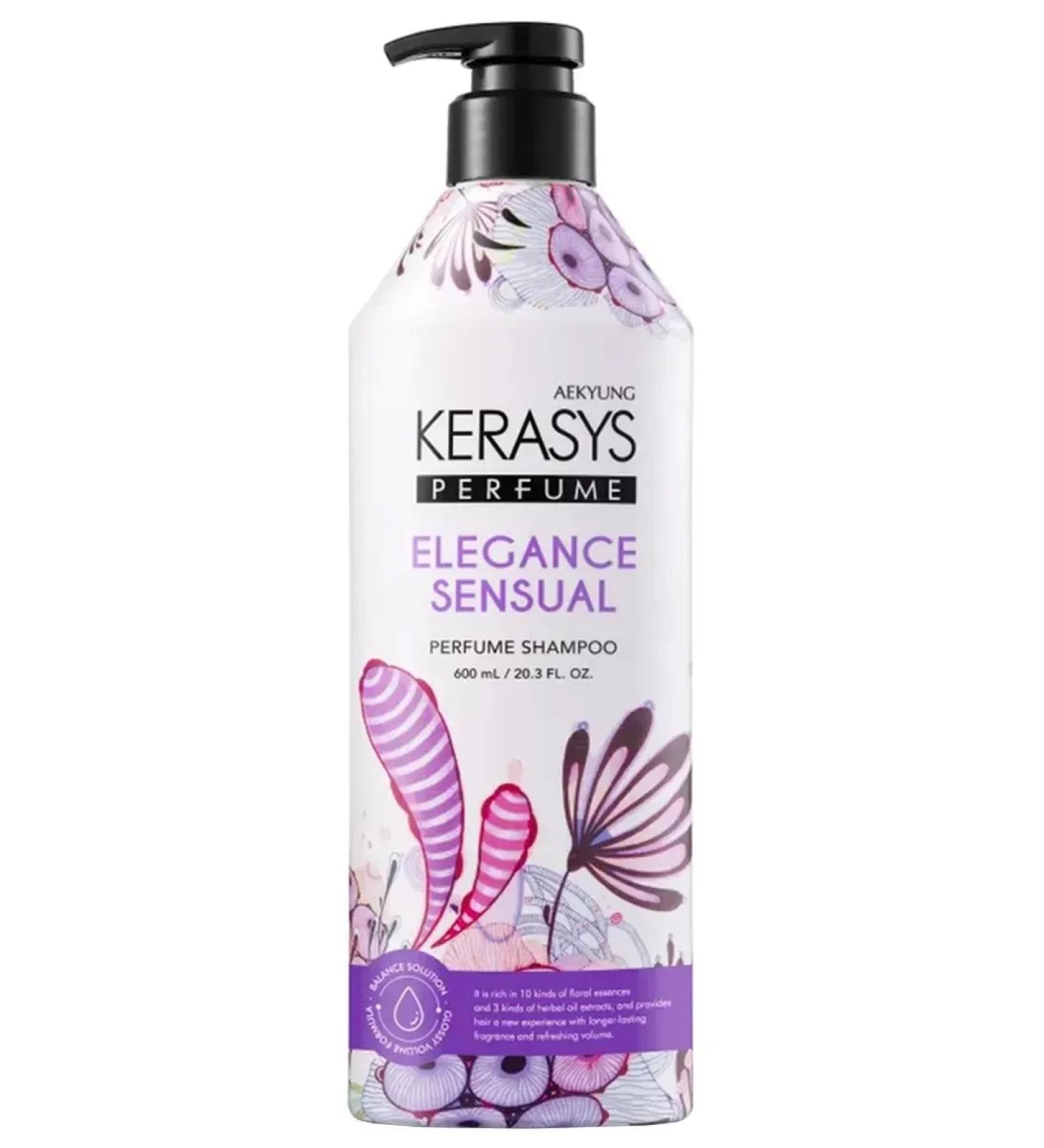 KeraSys Hair shampoo Perfume Elegance & Sensual 600 ml