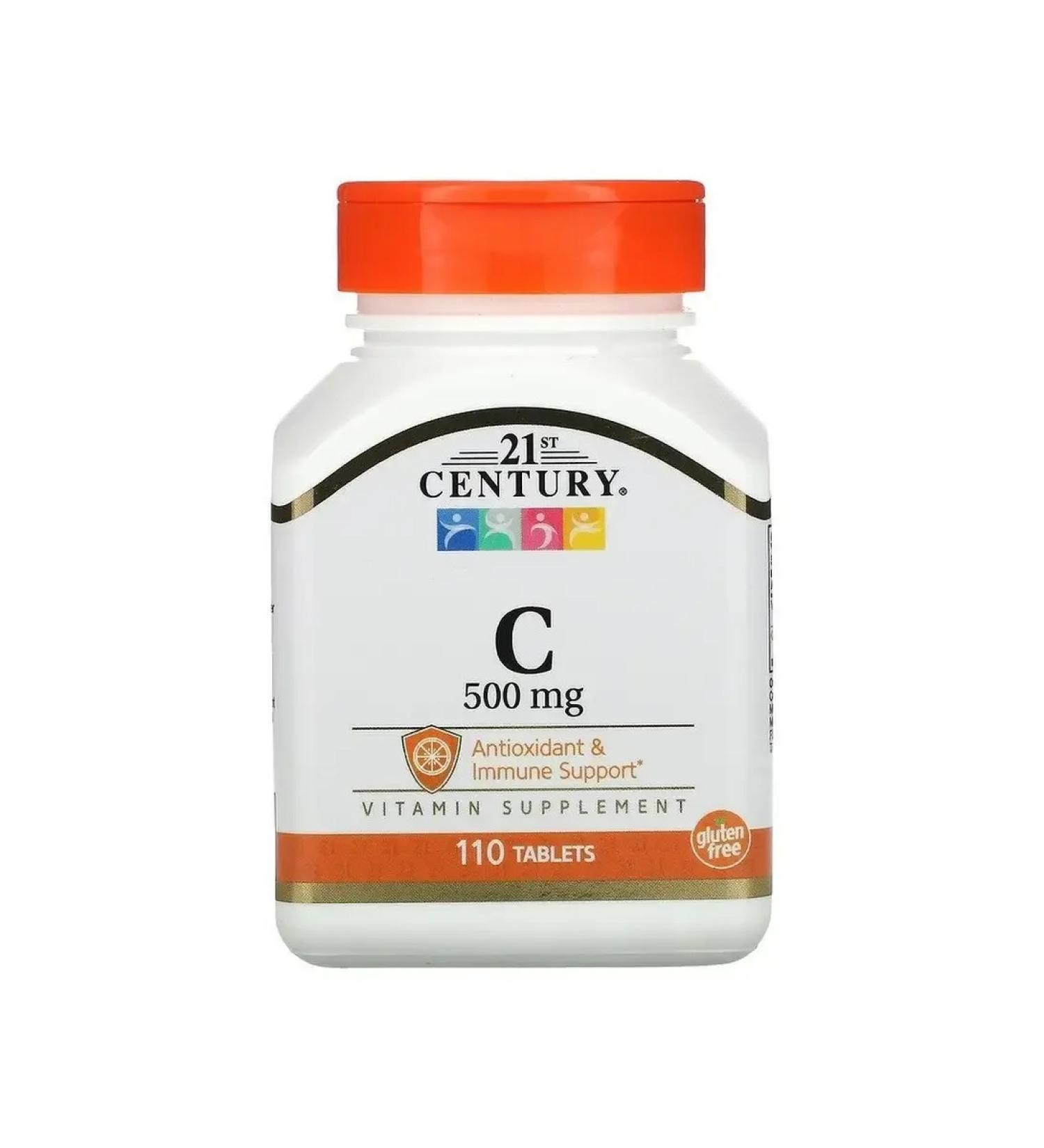 21st Century Vitamin C 500 mg Vitamin C 110 tablets