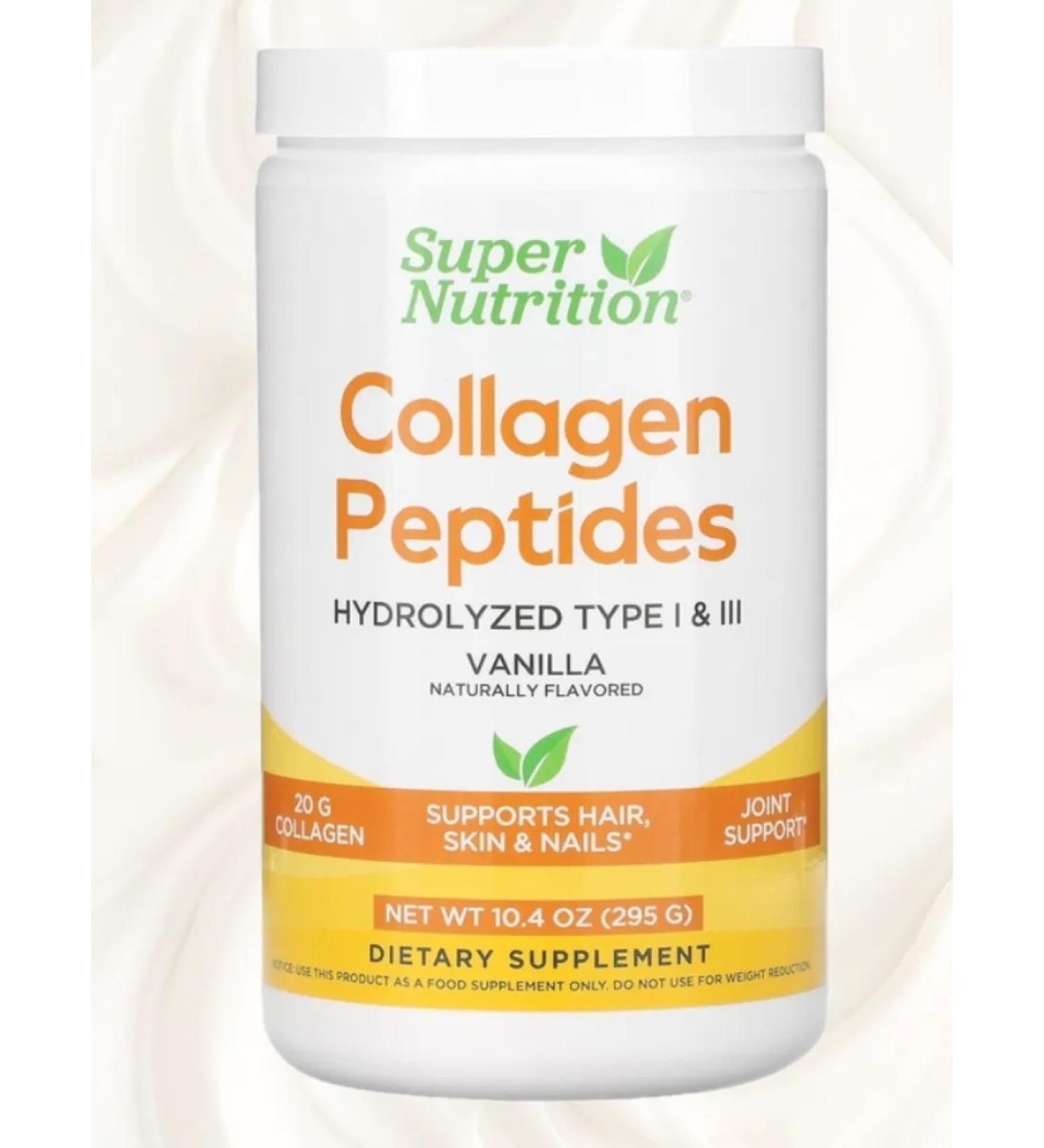 Super Nutrition Collagen peptides with vanilla taste 295 g
