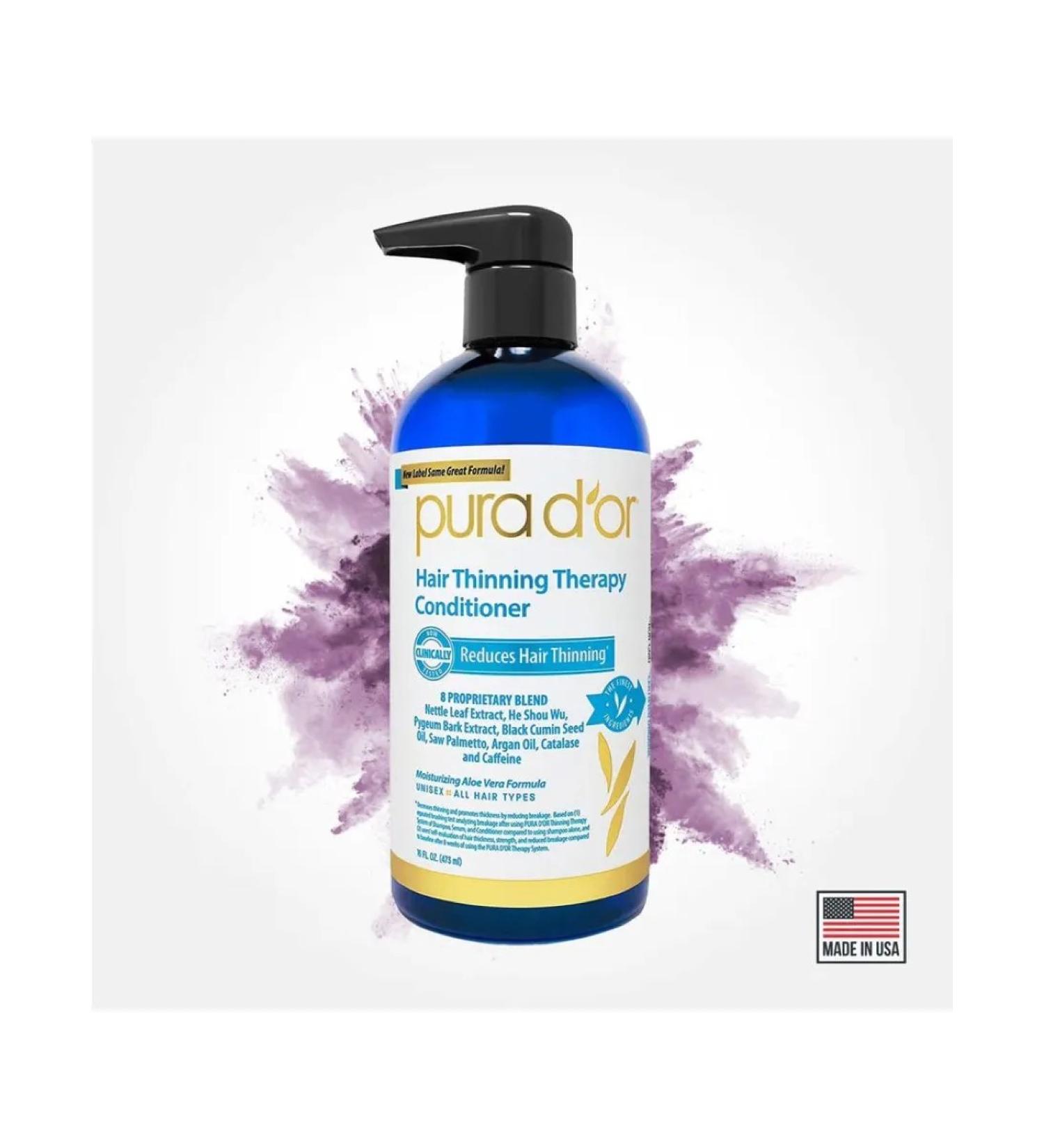 PURA D'OR Hair growth air conditioning biotin 473 ml - Buy Online on GoSupps.com