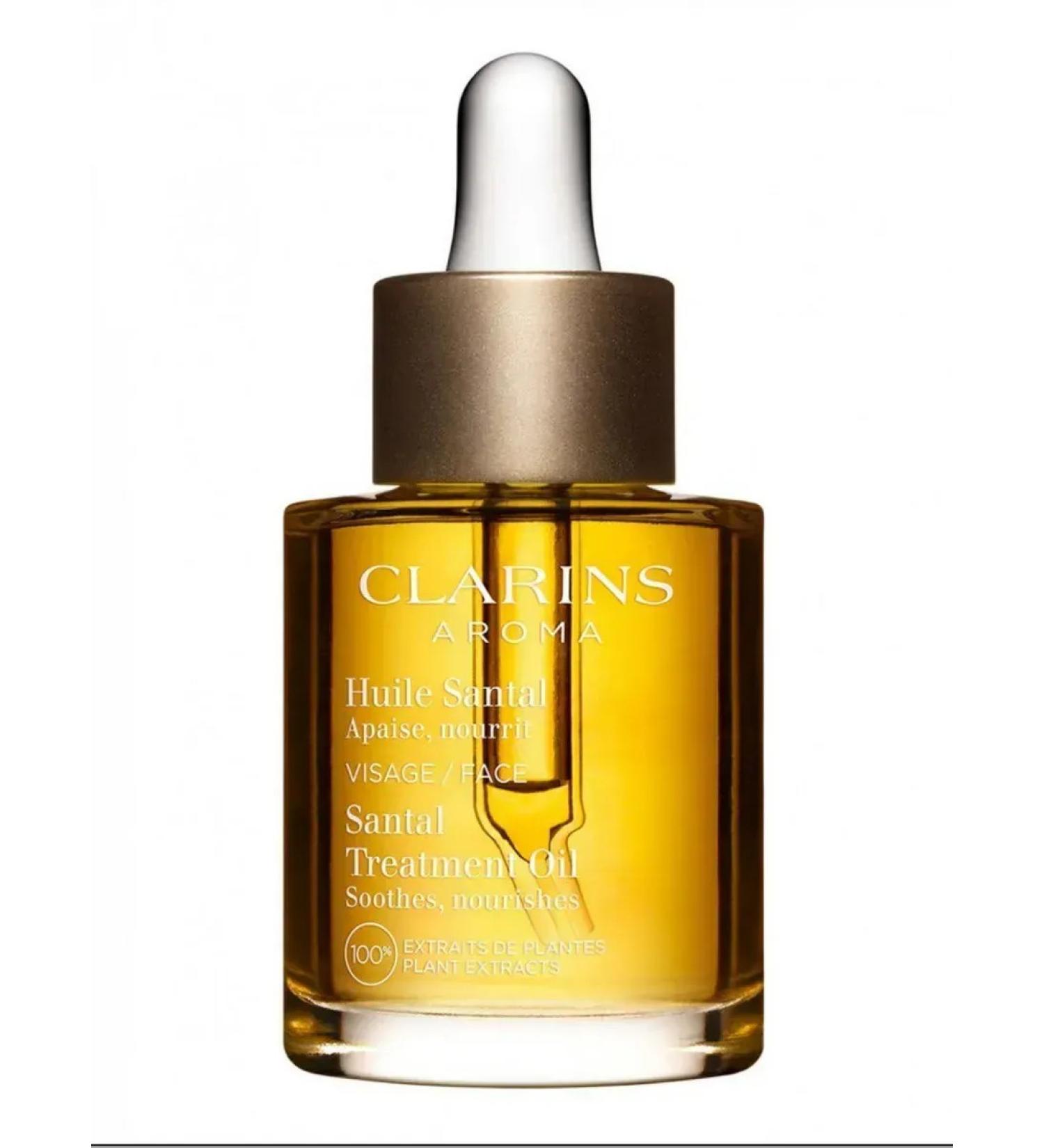 Branded cosmetics Clarins Huile Lotus Face Treatment Oil