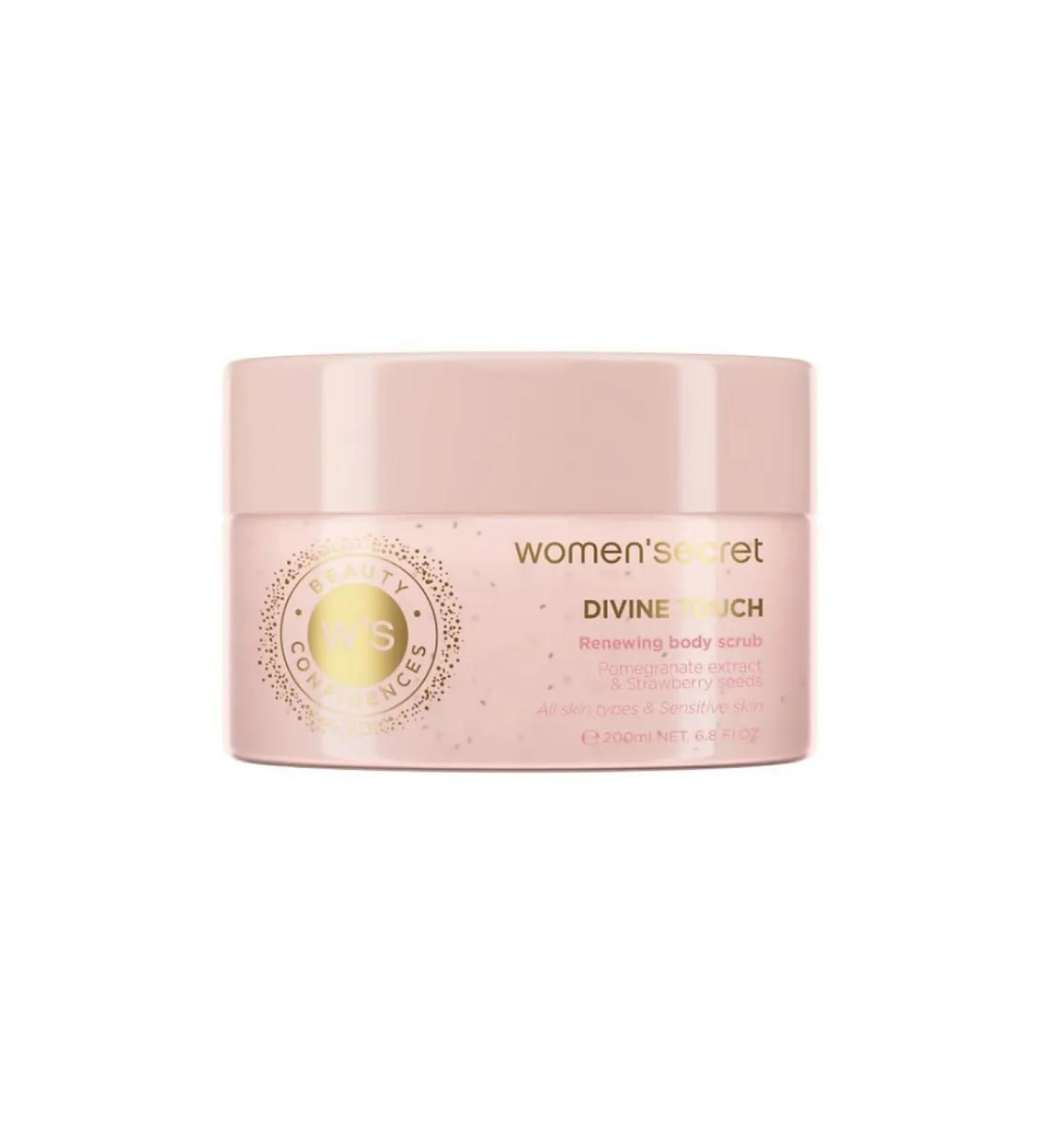 Women'Secret body scrub softening Divine Touch 200 ml - Buy Online on GoSupps.com