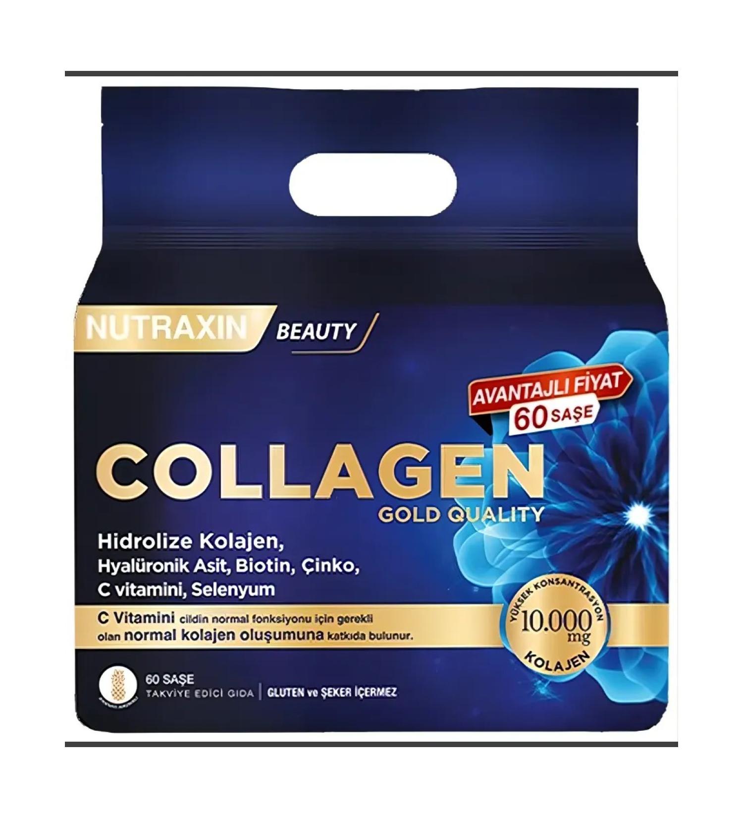 Nutraxin collagen complex Sasha 60 pcs - Buy Online on GoSupps.com
