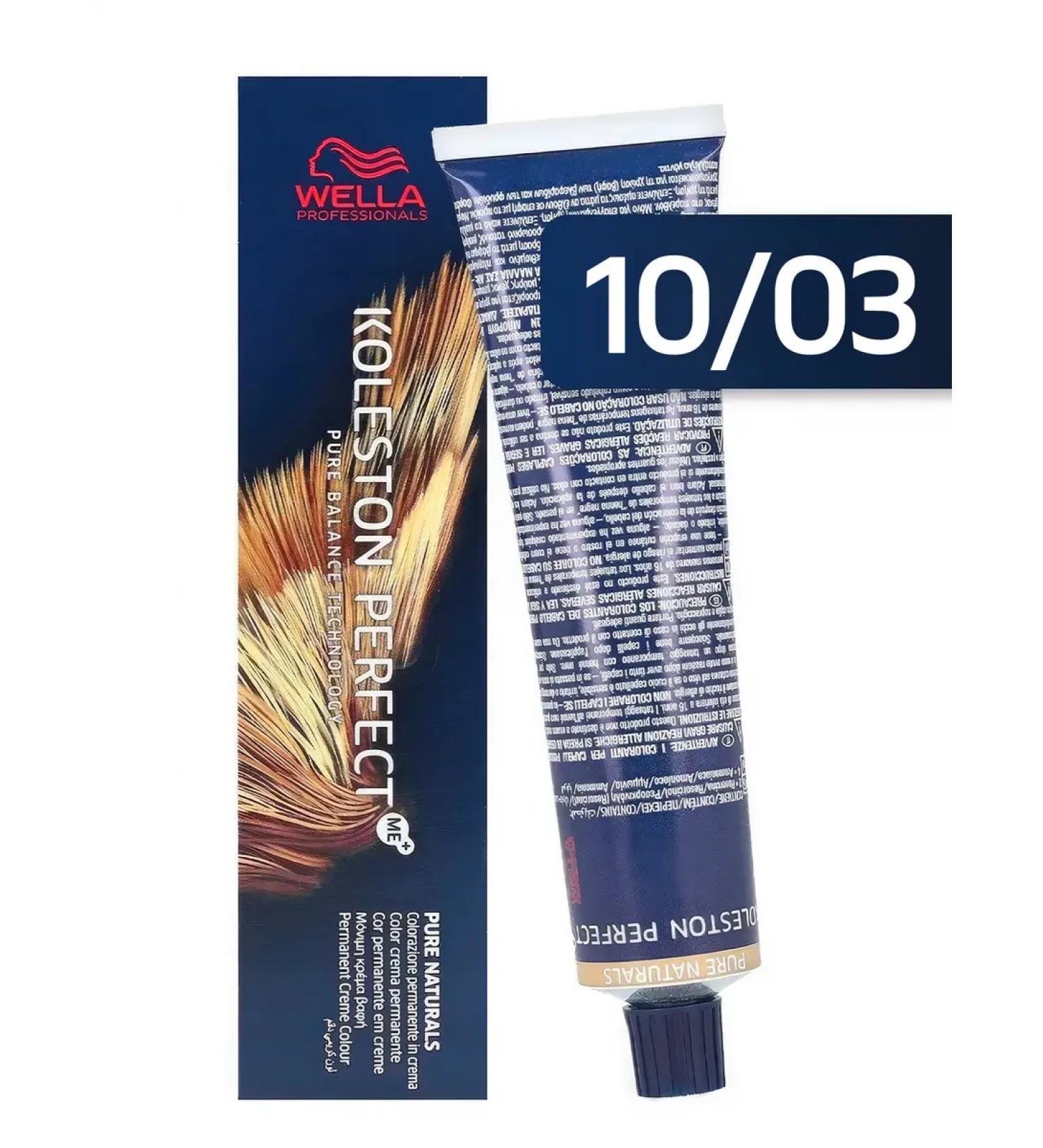 WELLA PROFESSIONALS Persistent Hair Cream Koleston Perfect 10 03 - Buy Online on GoSupps.com