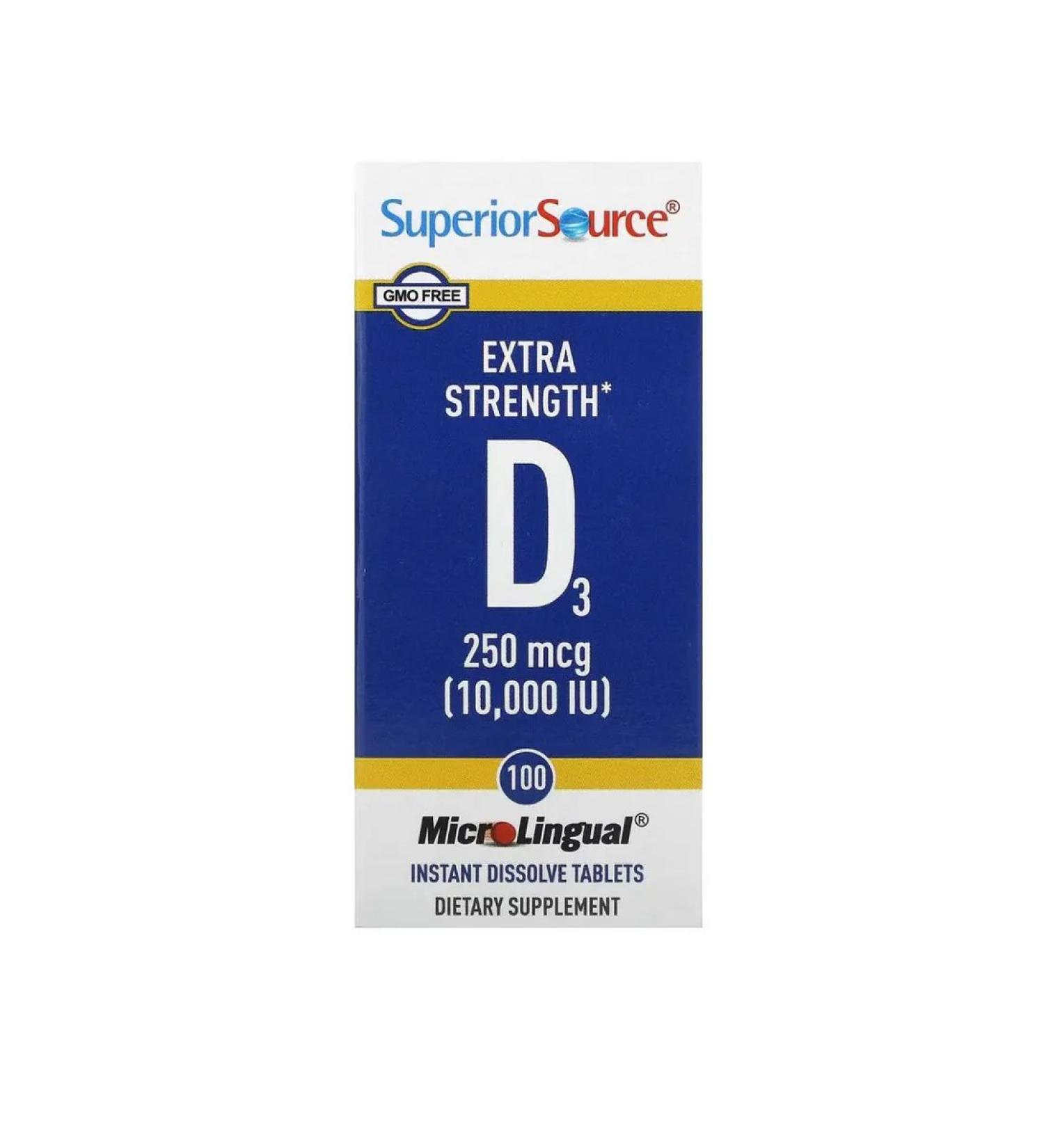 Superior Source Vitamin D3 10t