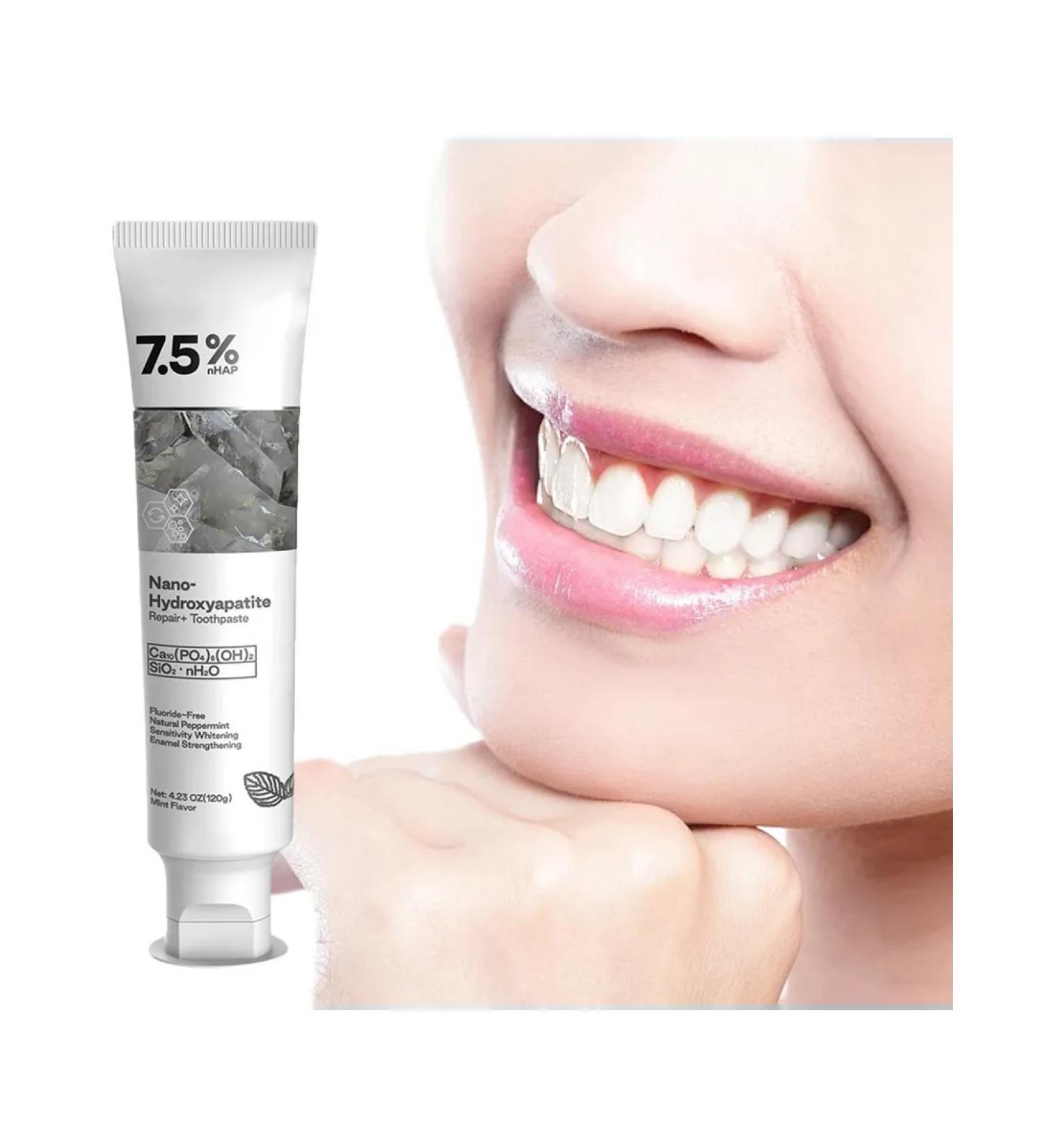 3 pcs toothpaste hydroxyapatitis refreshing for deep about - Buy Online on GoSupps.com