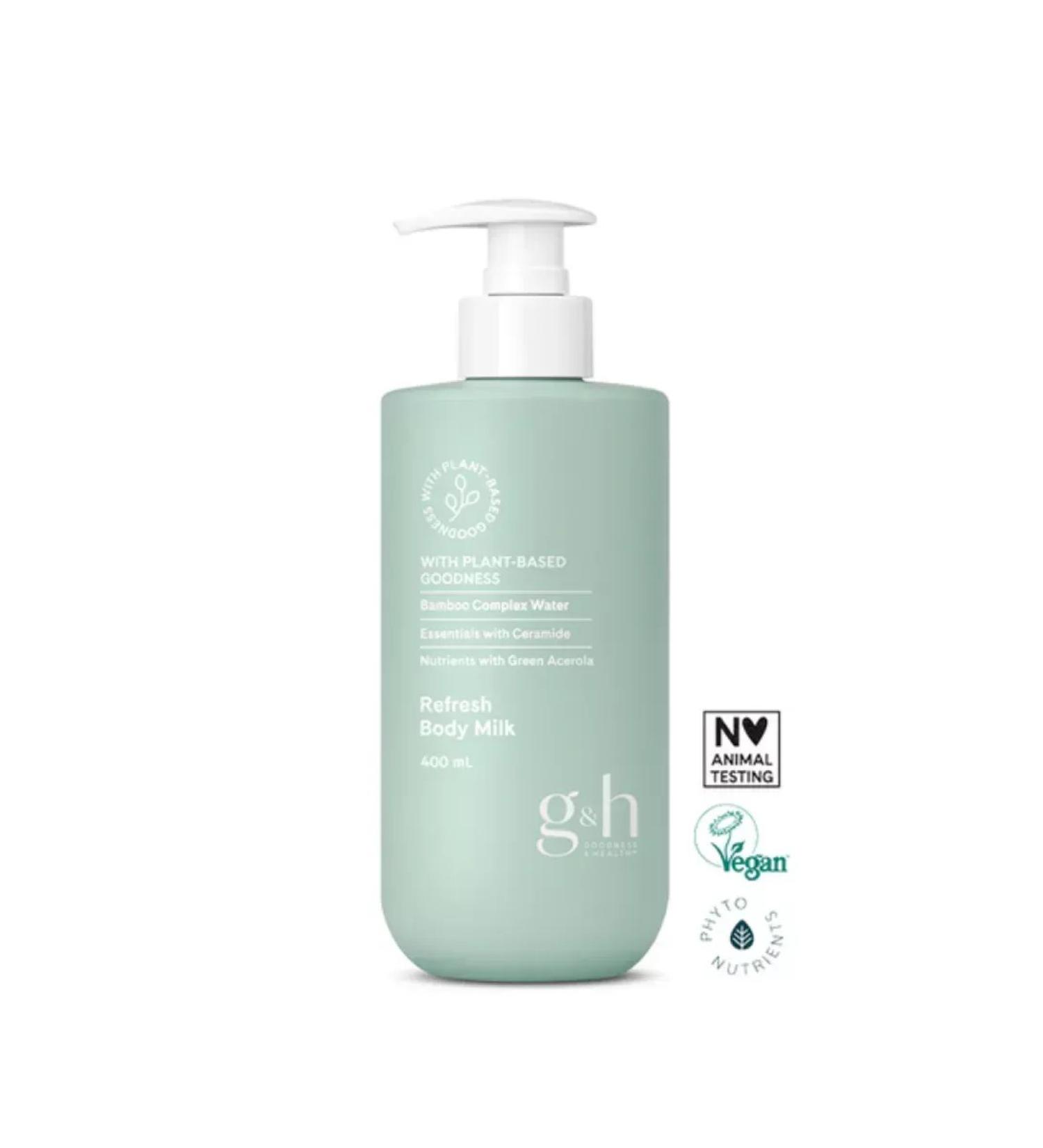 Rose Home G & h Refresh refreshing milk for body 400 ml