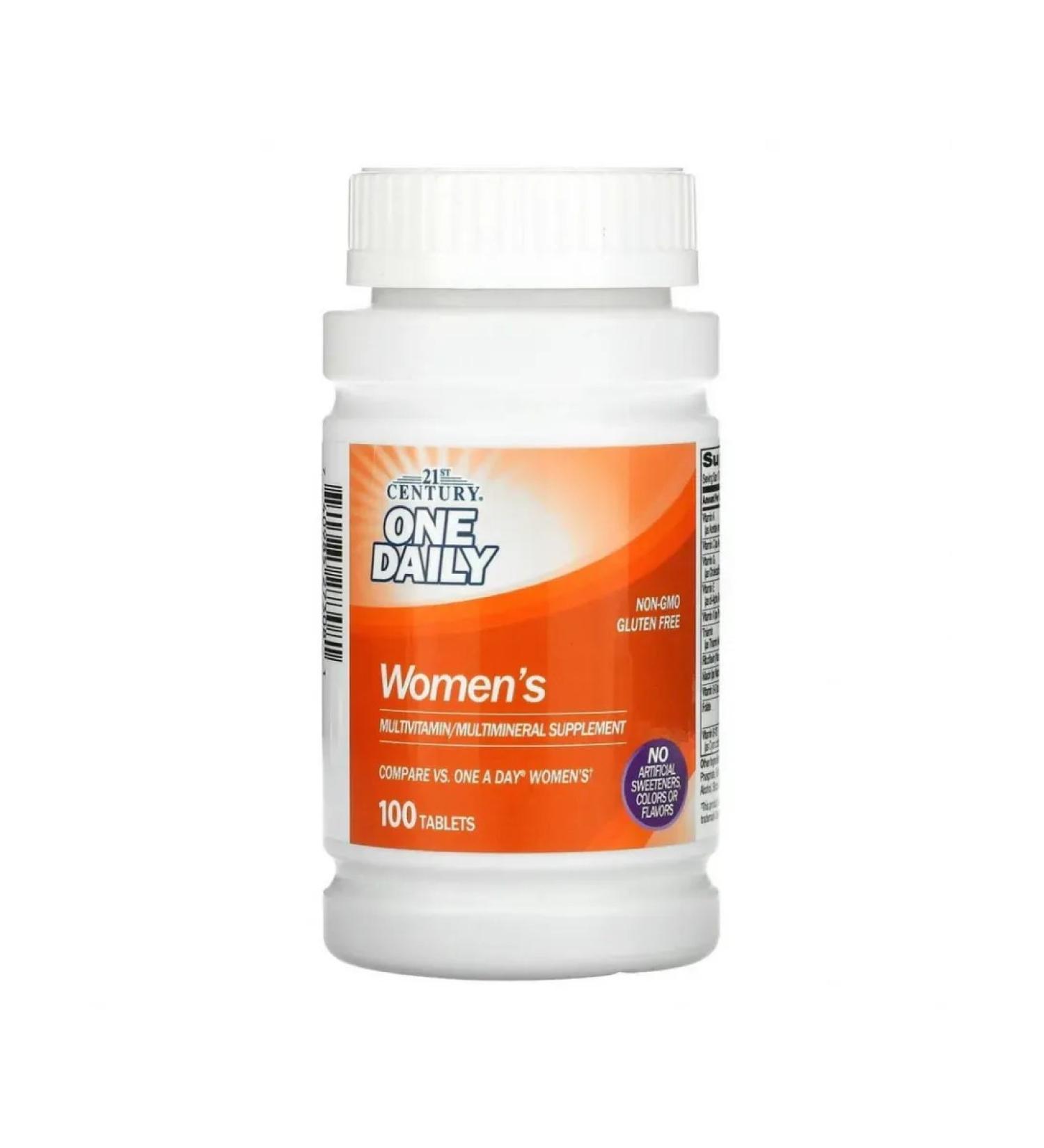 21st Century One Daily multi vitamin supplement for women