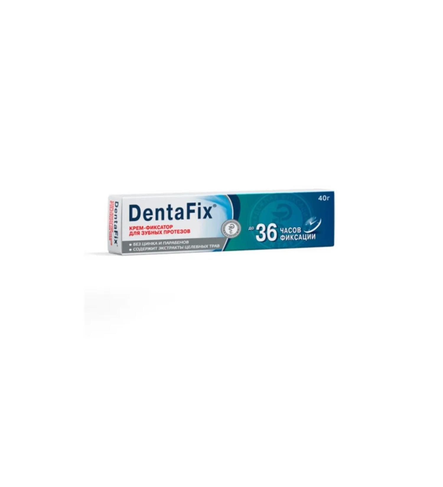 Cream-fixer for dentures with extracts of herbs 40 ml