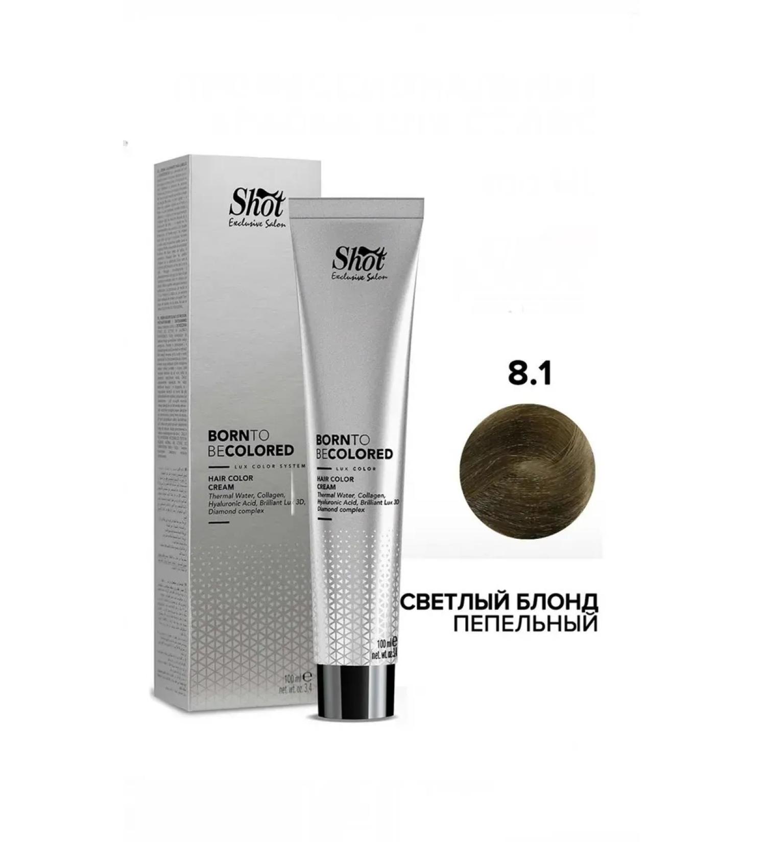 Shot Hair dye Born to be Colored 8.1 100ml - Buy Online on GoSupps.com