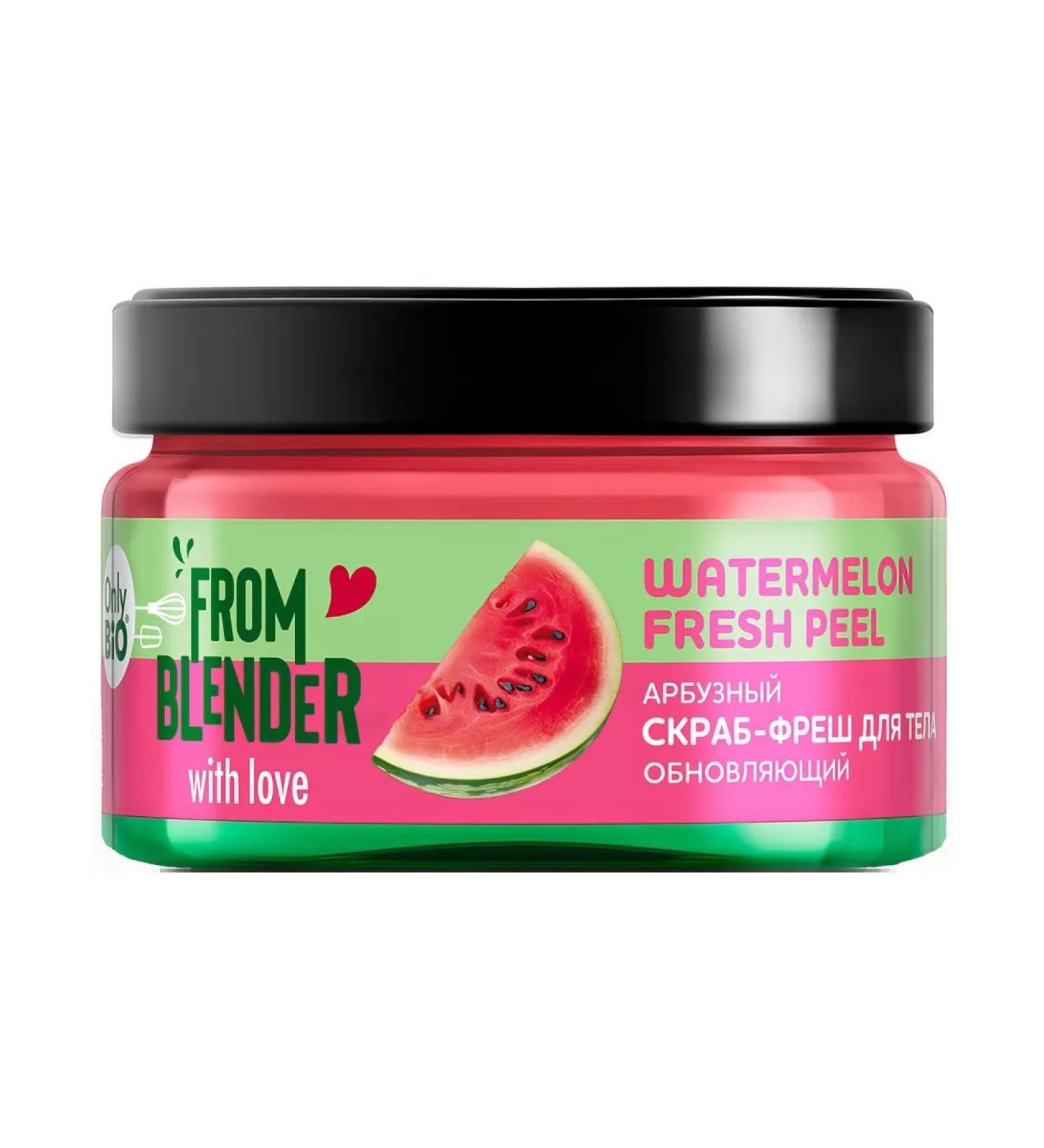 Only Bio Body scrub renewing watermelon 200 ml - Buy Online on GoSupps.com