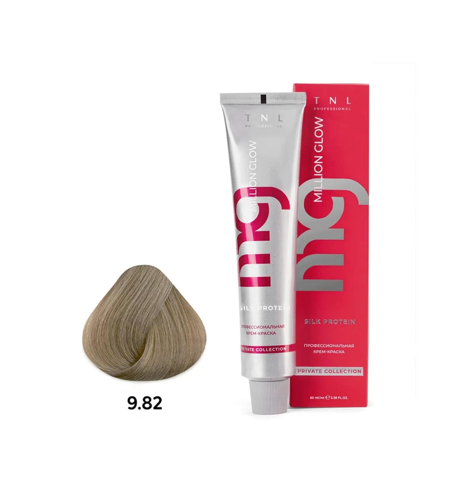 TNL PROFESSIONAL Hair dye (9.82 is very light. Blond chocolate. Perselamut) - Buy Online on GoSupps.com