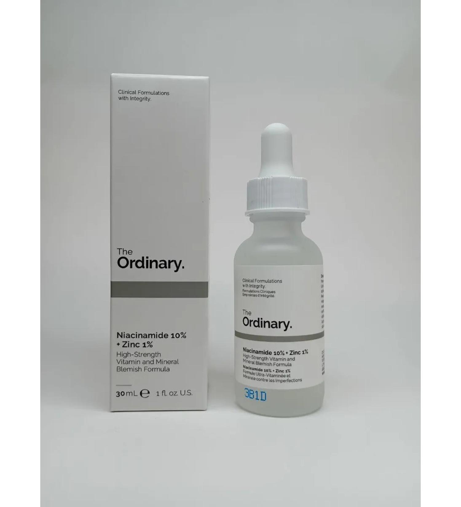 Ordinary Acne with acne with niacinamide 10 % and zinc 1 %