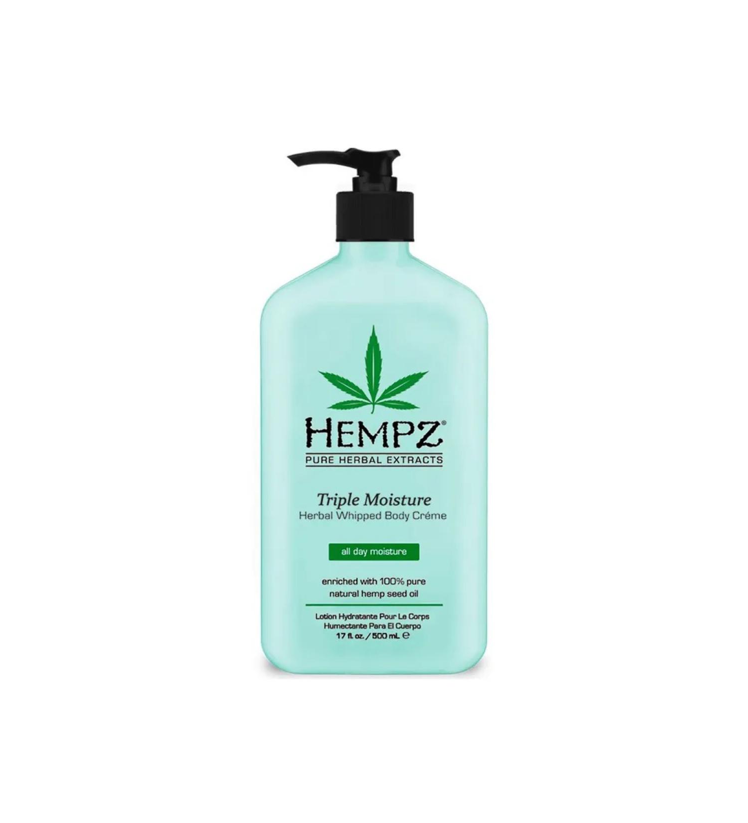 HEMPZ Herbal Body Triple Moisture 500 ml - Buy Online on GoSupps.com