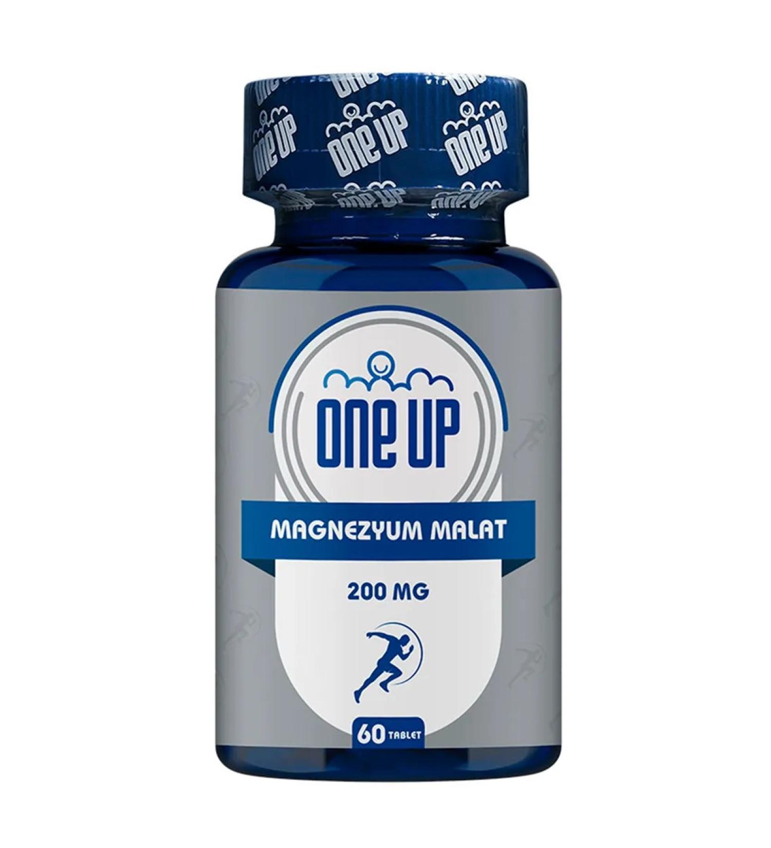 One Up Magnesium Malat 200 mg 60 capsules T rkiye - Buy Online on GoSupps.com