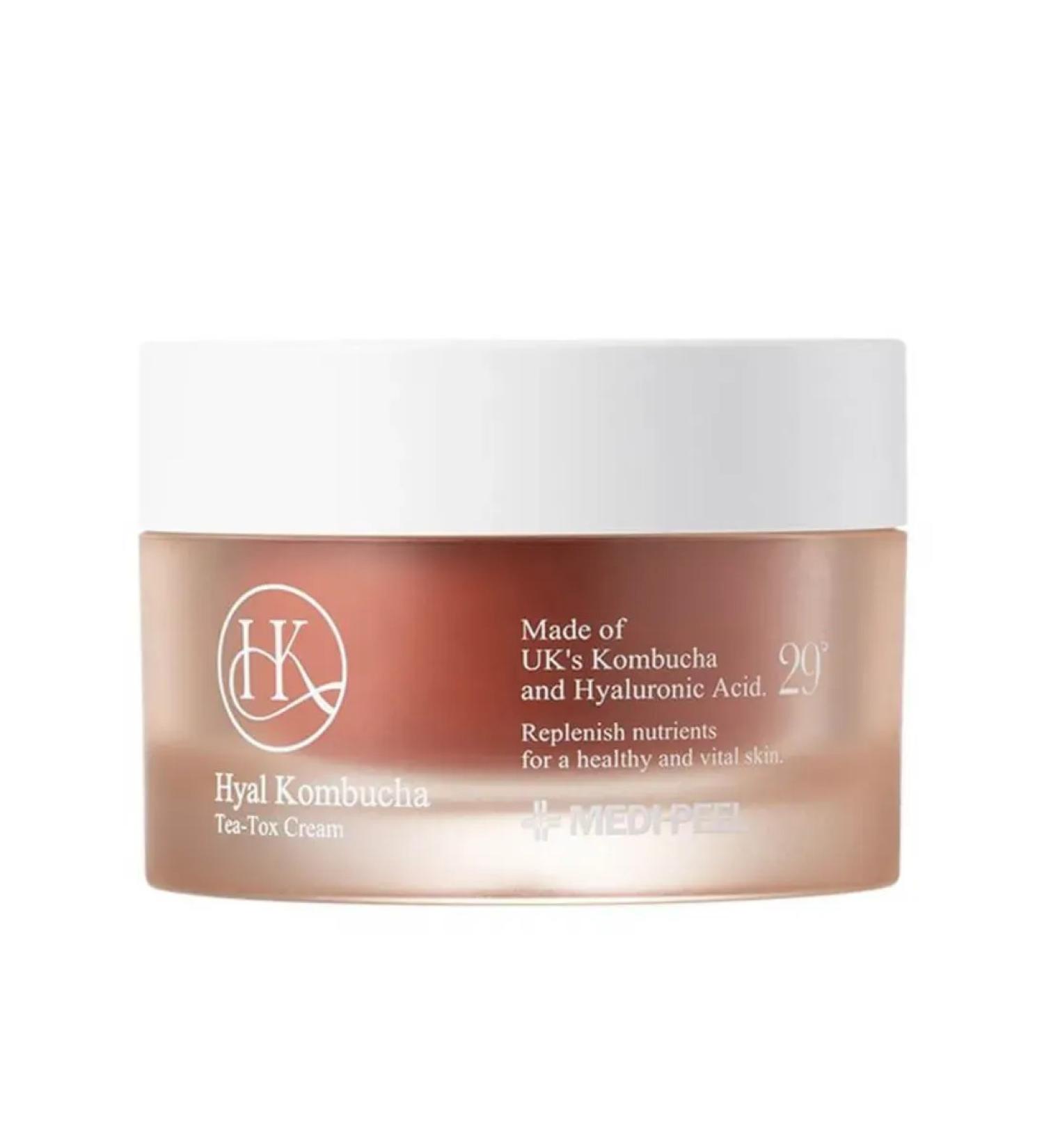 MEDIPEEL Hyal Kombucha Tea-tox double face cream - Buy Online on GoSupps.com