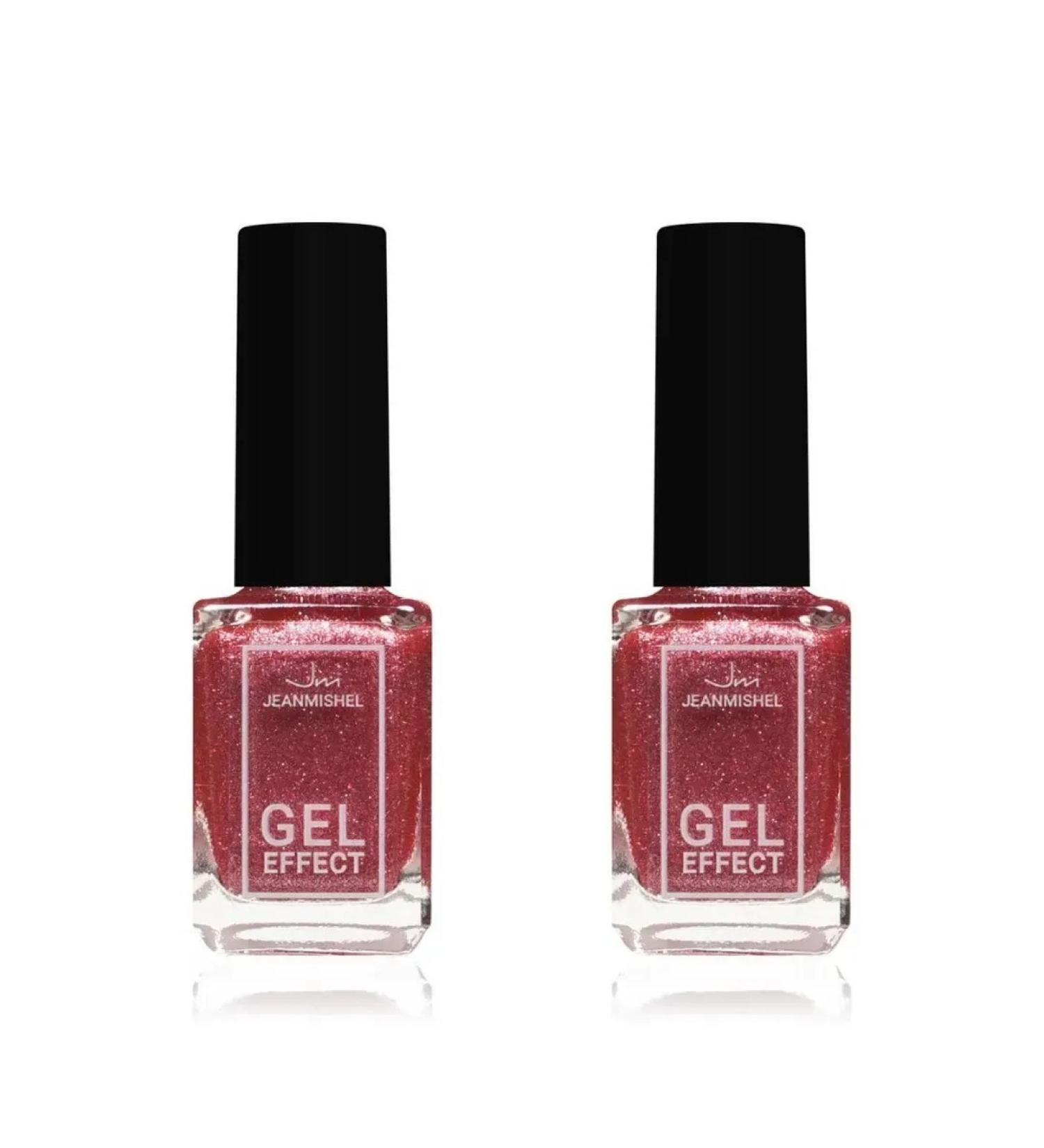 JEANMISHEL Lak-gel strawberry jam with sparkles tone 160 2 pcs - Buy Online on GoSupps.com